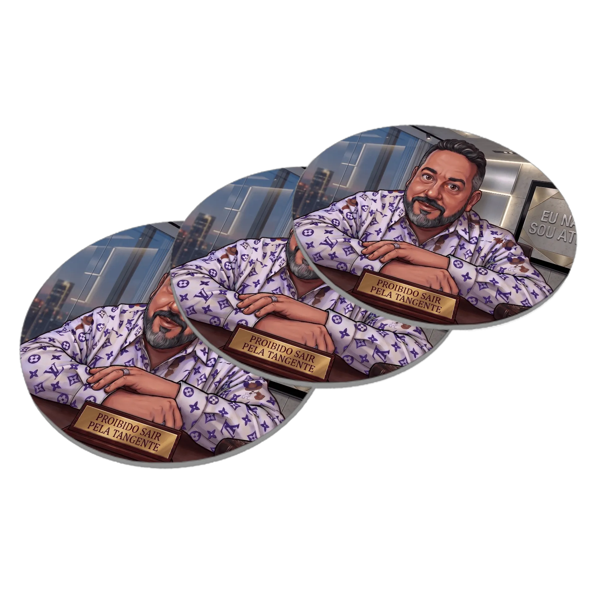 Porta-copos personalizado Sabino - Imagem 3