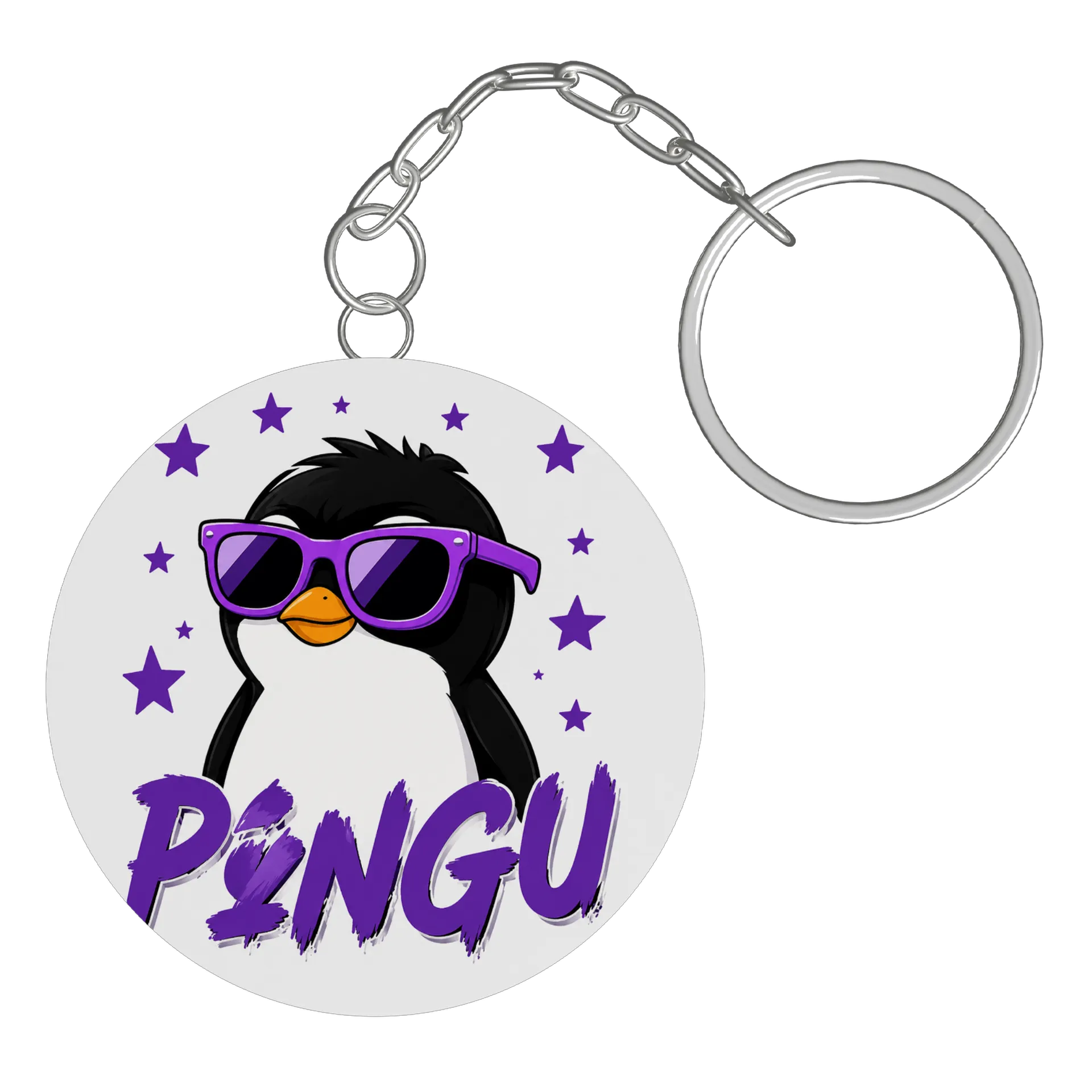 Chaveiro do pingu personalizado - Imagem 2