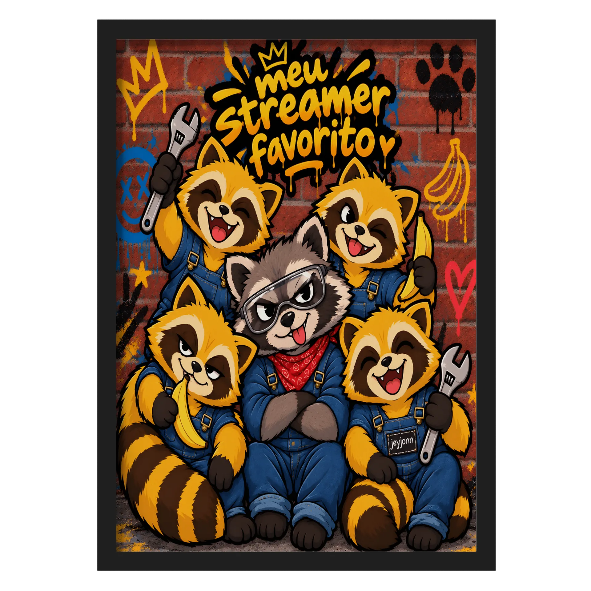 Quadro Meu Streamer Favorito - Imagem 1