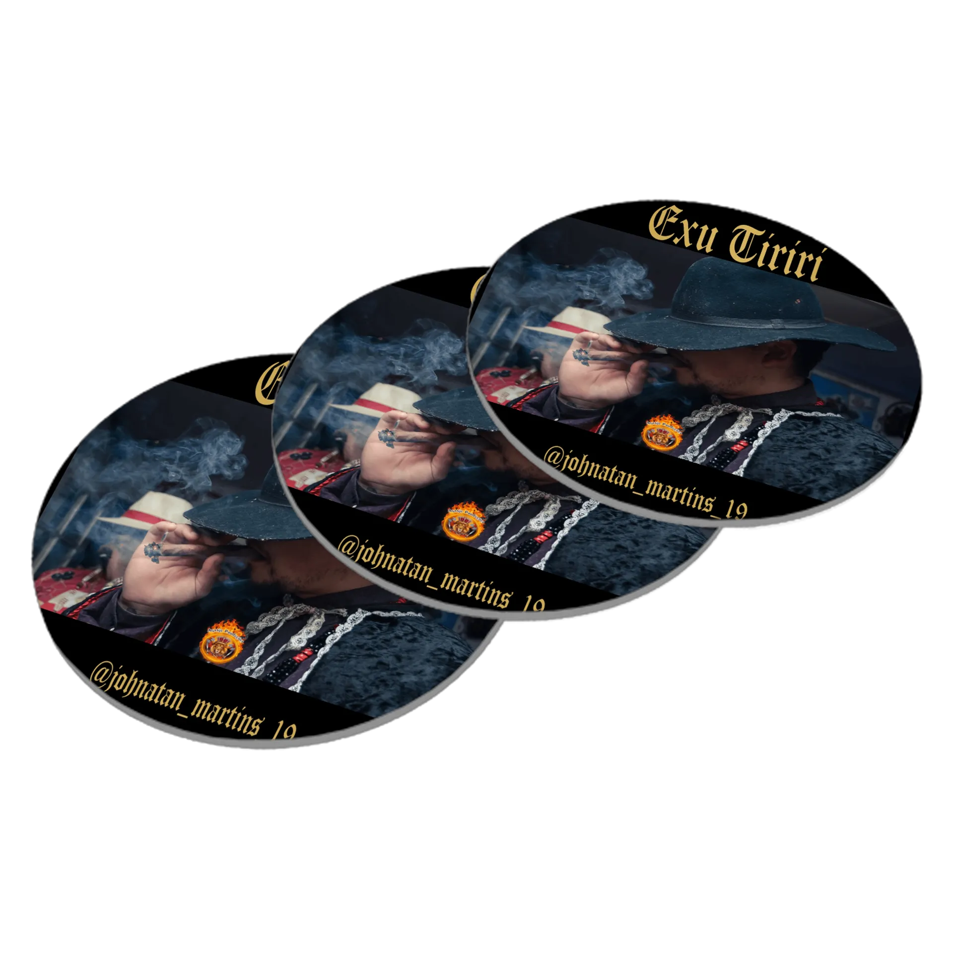 Porta-copos personalizado de jow jow 