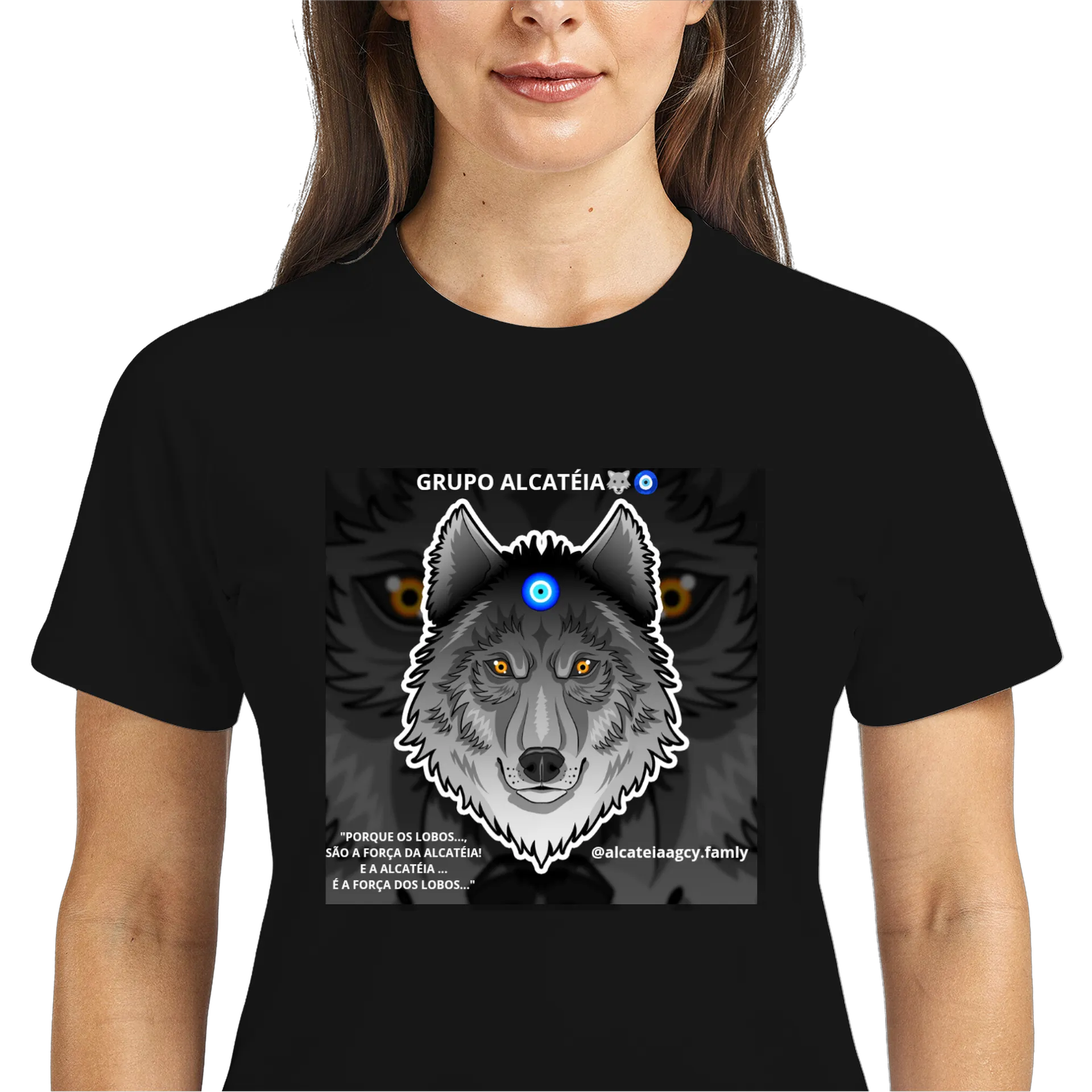 Camiseta DryFit GRUPO ALCATÉIA🐺🧿 /Renatinha🐺🧿 - Imagem 3
