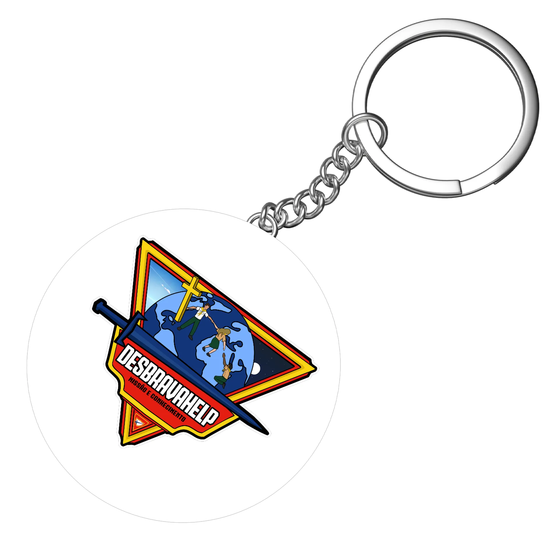 Chaveiro Desbravahelp - Imagem 4