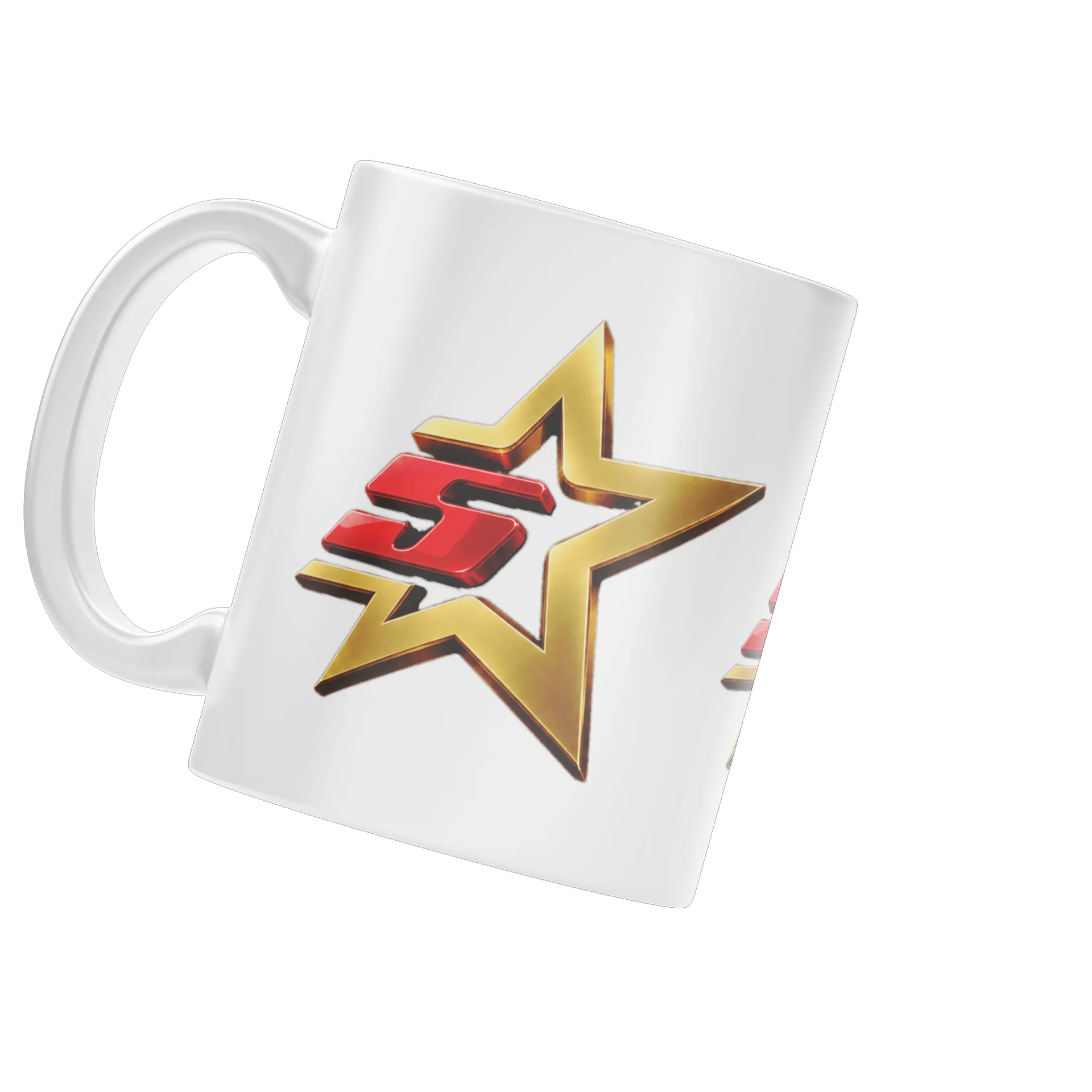 Caneca Triplo logo Gold/Red - Imagem 3