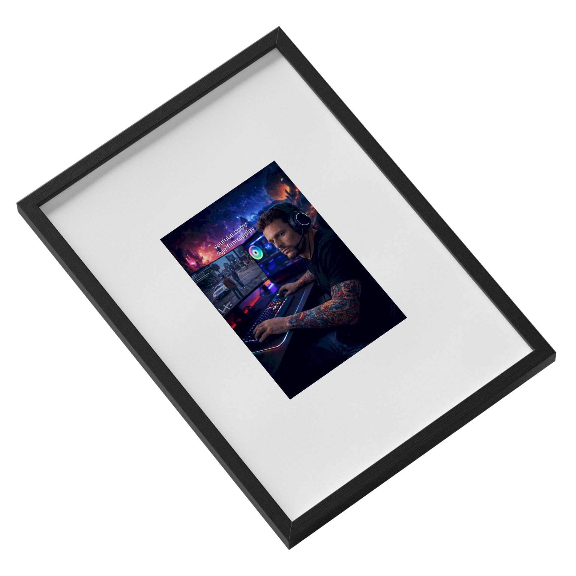 Quadro Personalizado A3: Sua Arte em Destaque! de Jeffimroleplay