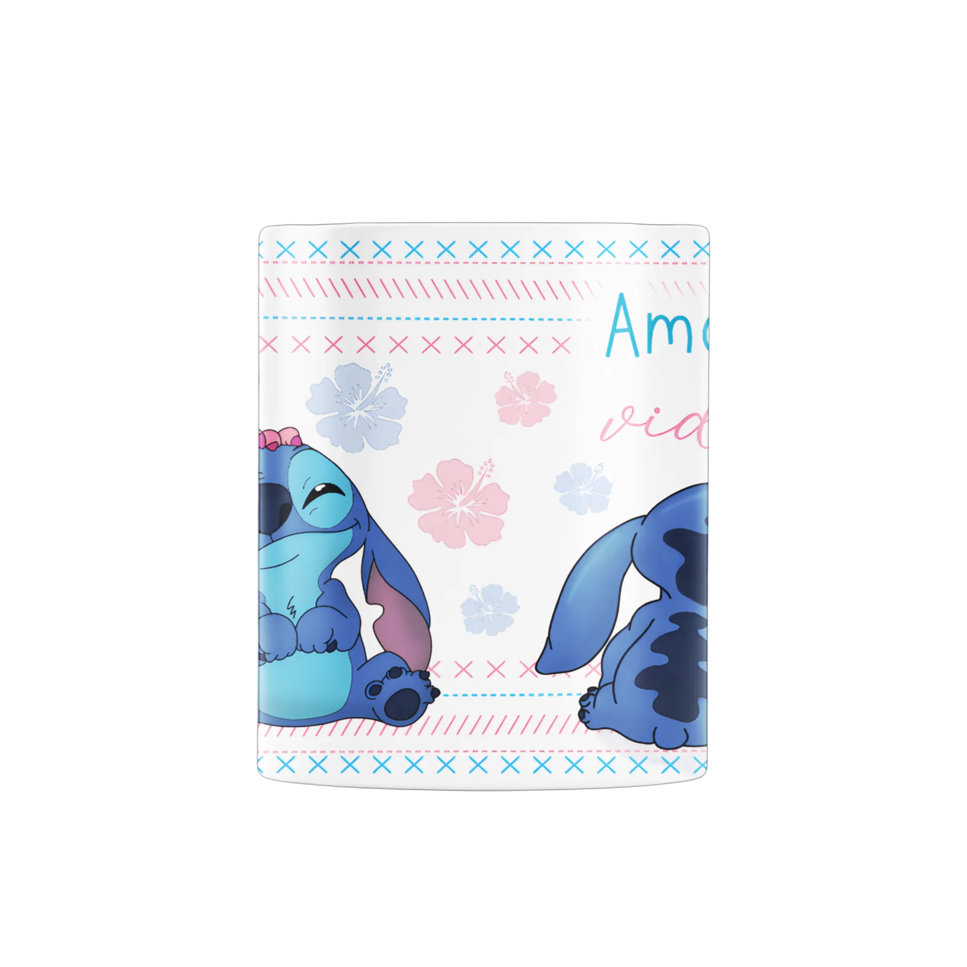 Caneca Stitch e angel personalizada - Imagem 2
