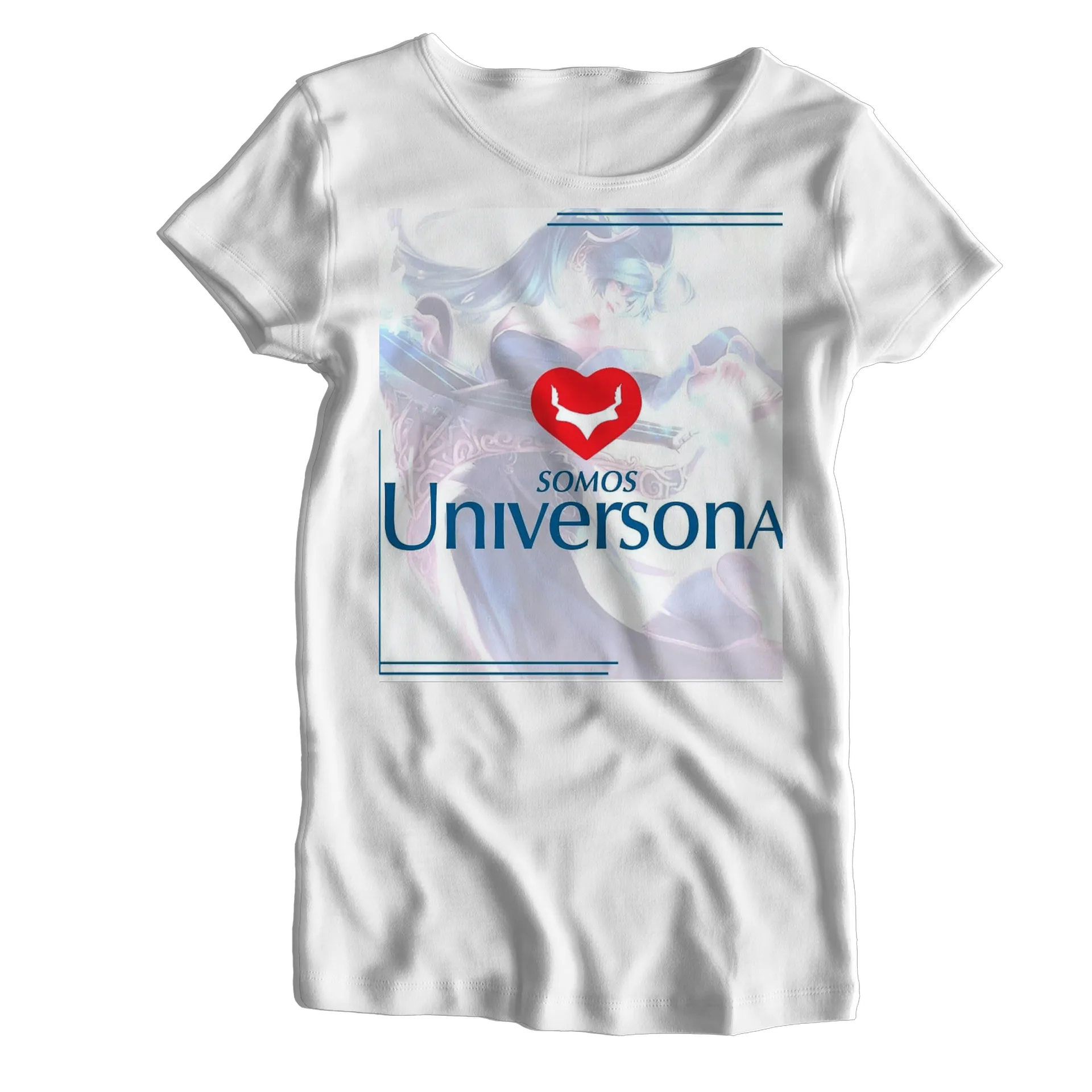 Babylook UNIVERSONA Branca - Imagem 1