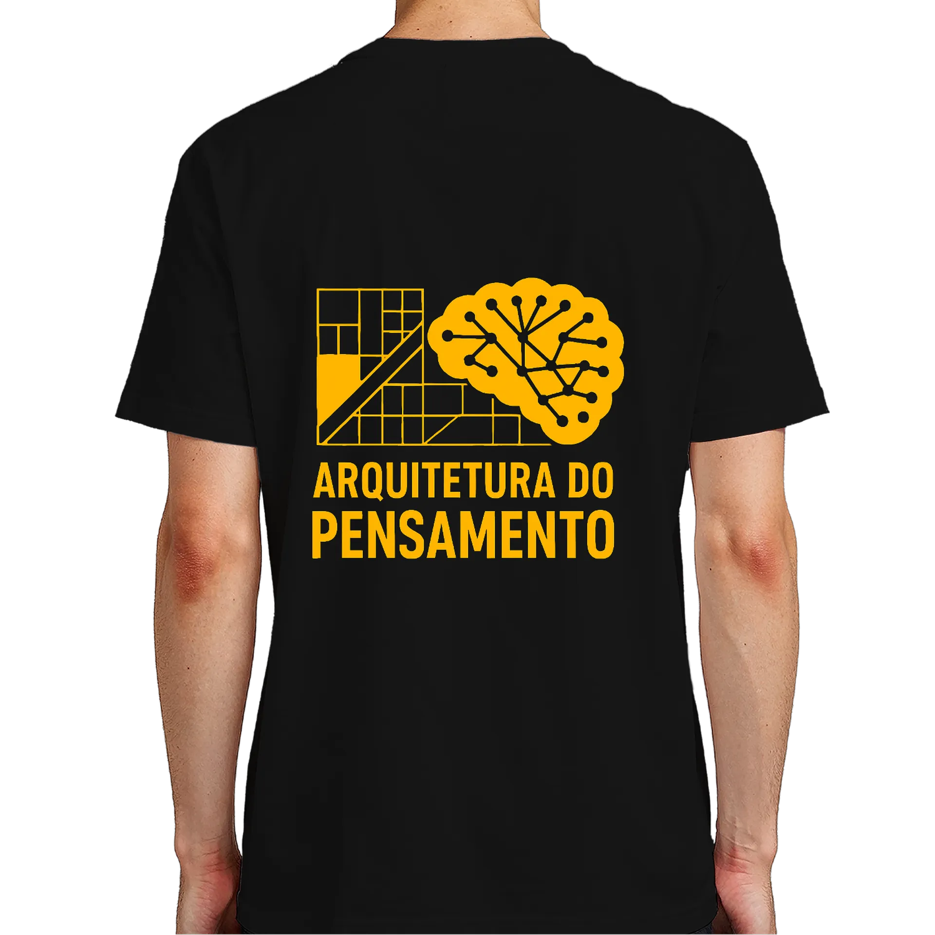 Camiseta Arquitetura do Pensamento 100% Algodão - Imagem 7