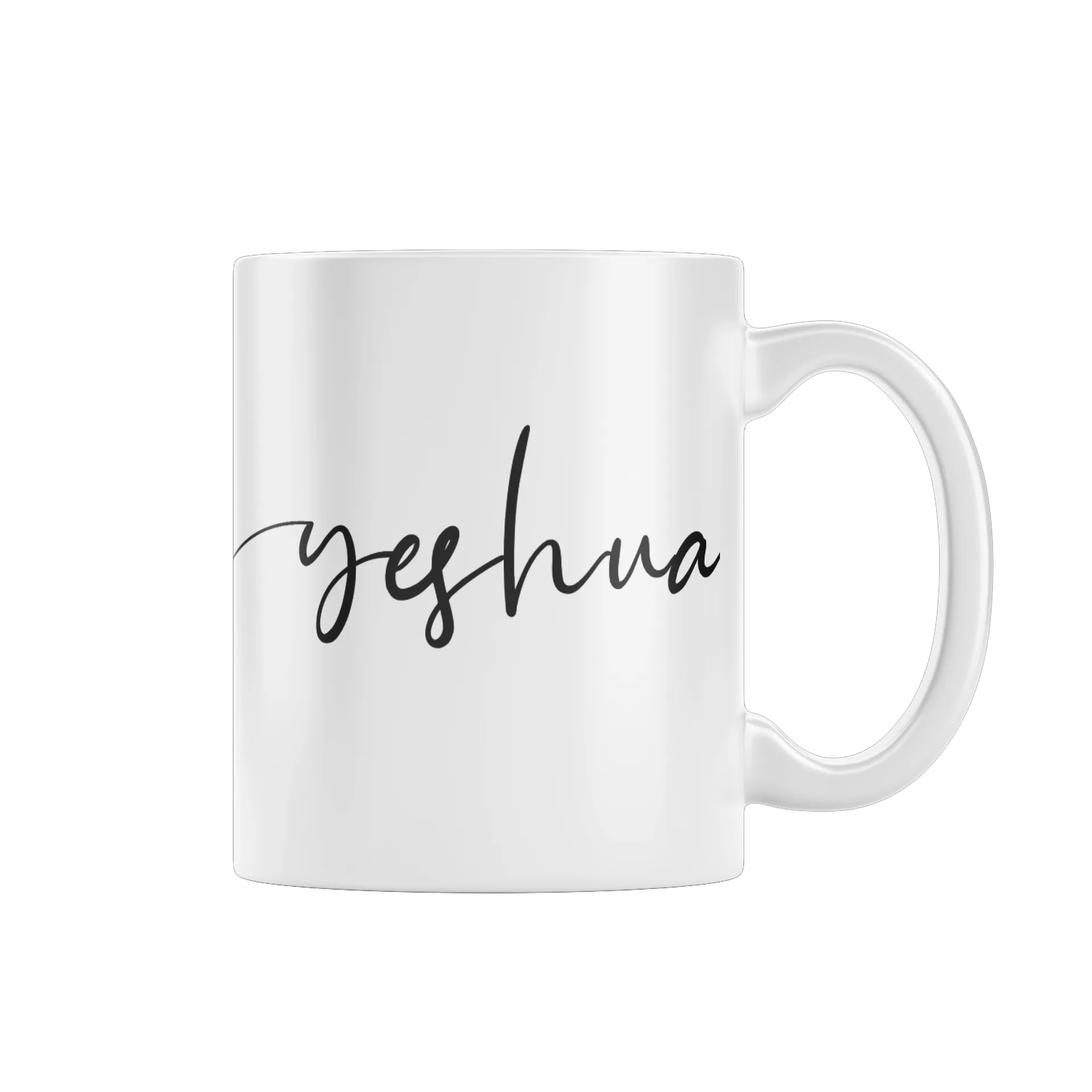 Caneca Porcelana Leão com Folhas 325ml - Imagem 1