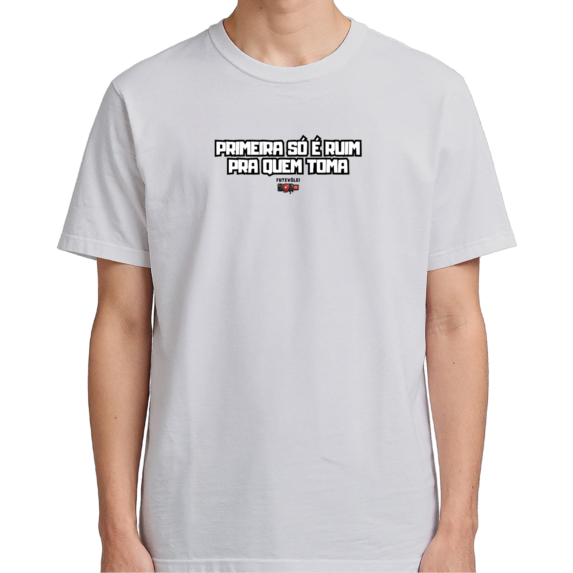 Camiseta Primeira BobTV Branca - Imagem 4