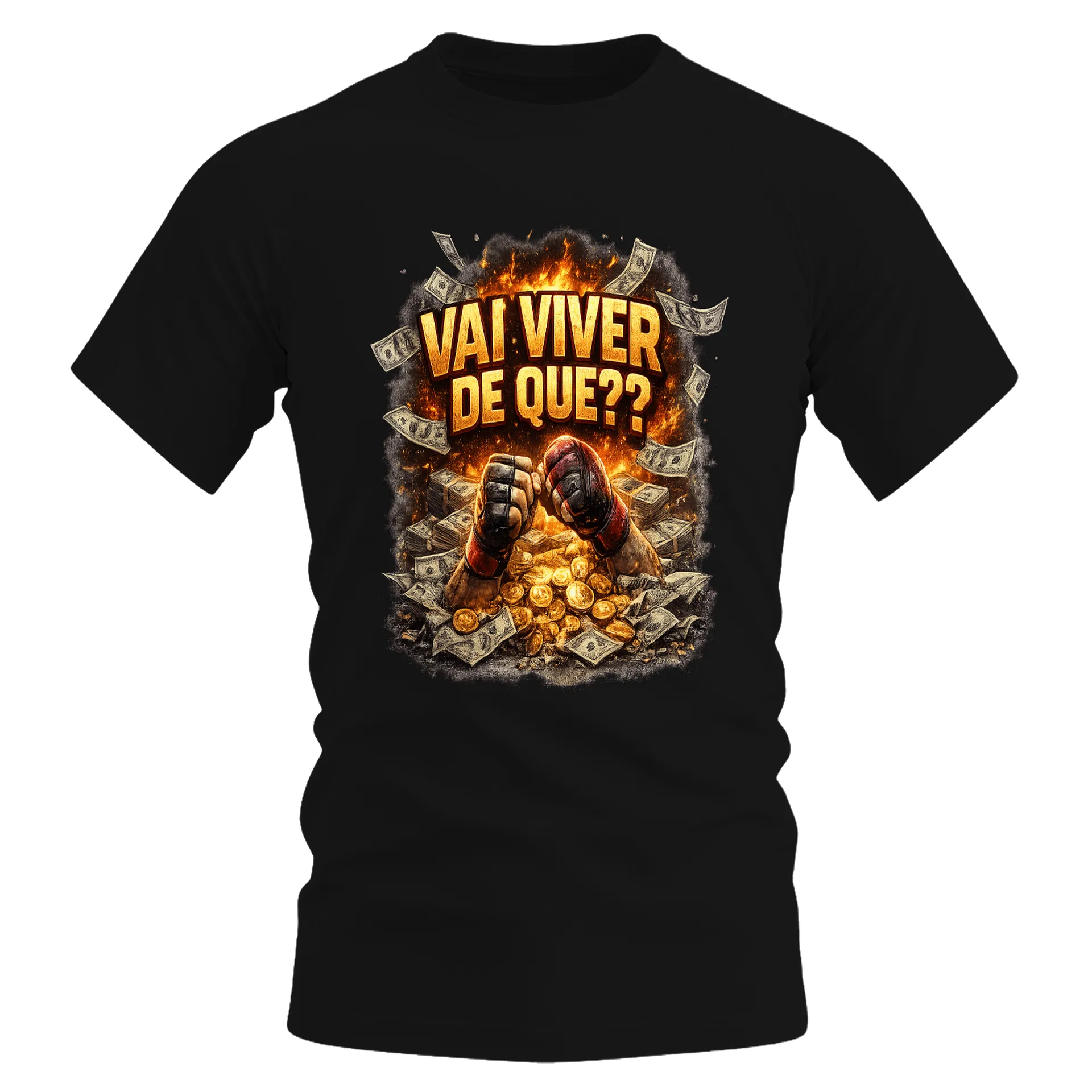 Camiseta DryFit cheio da grana de Wagnão