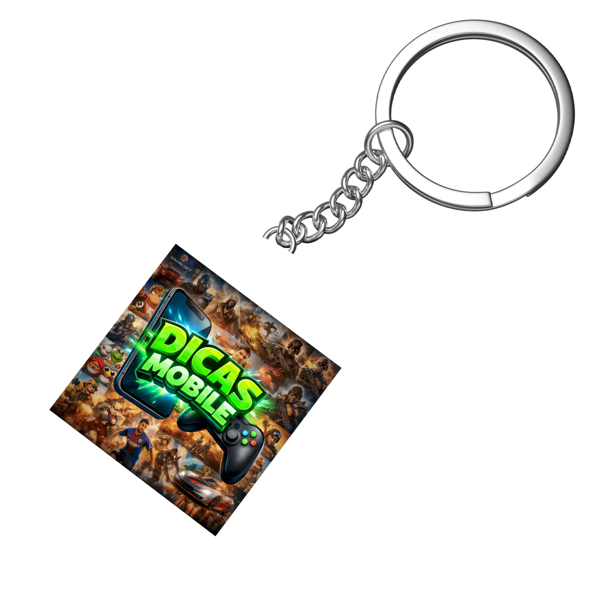 Chaveiro personalizado Dicas Mobile - Imagem 4