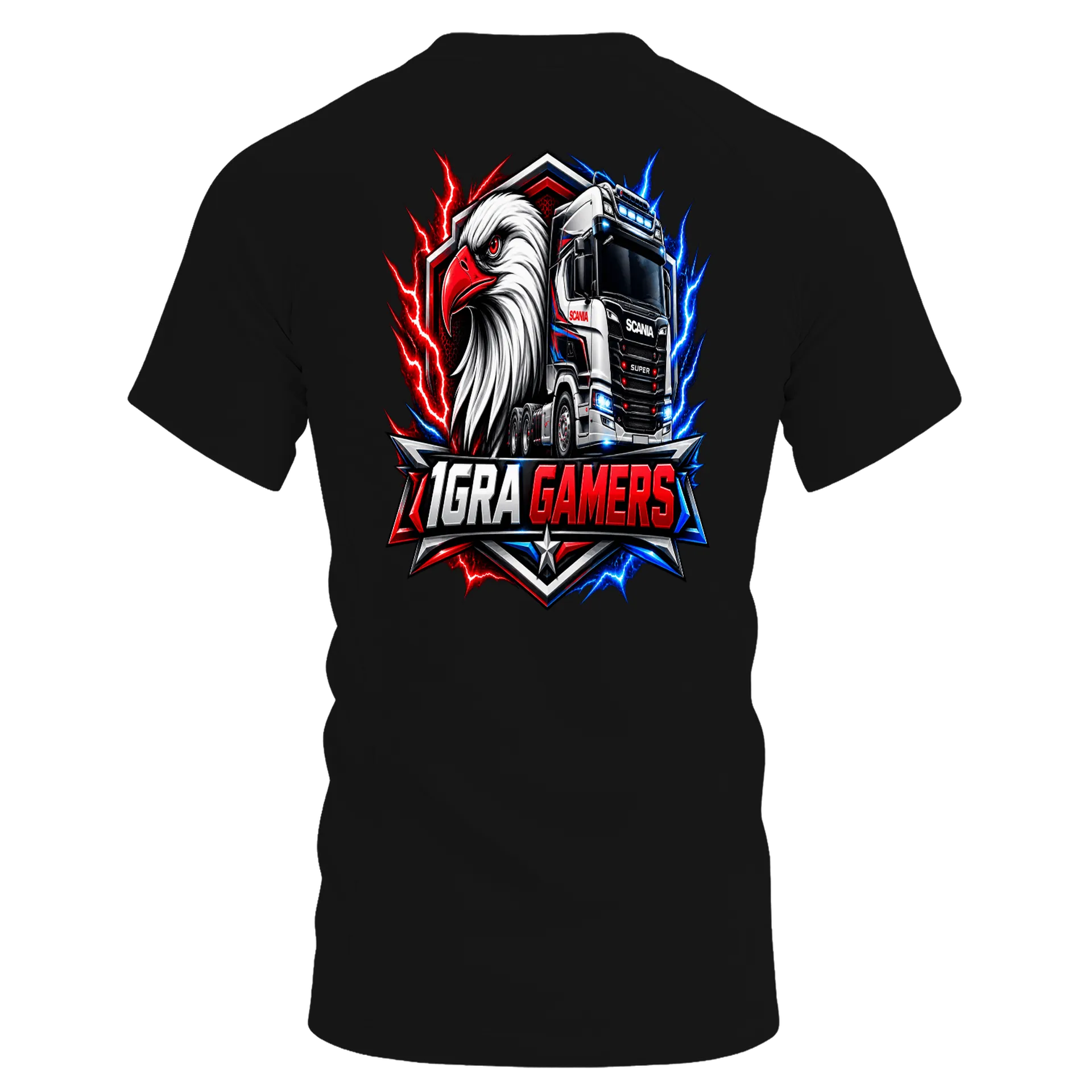 Camiseta Dry Fit Mecânica Graf Gamers 100% Polyester de 1GRA  — imagem 2 de 6