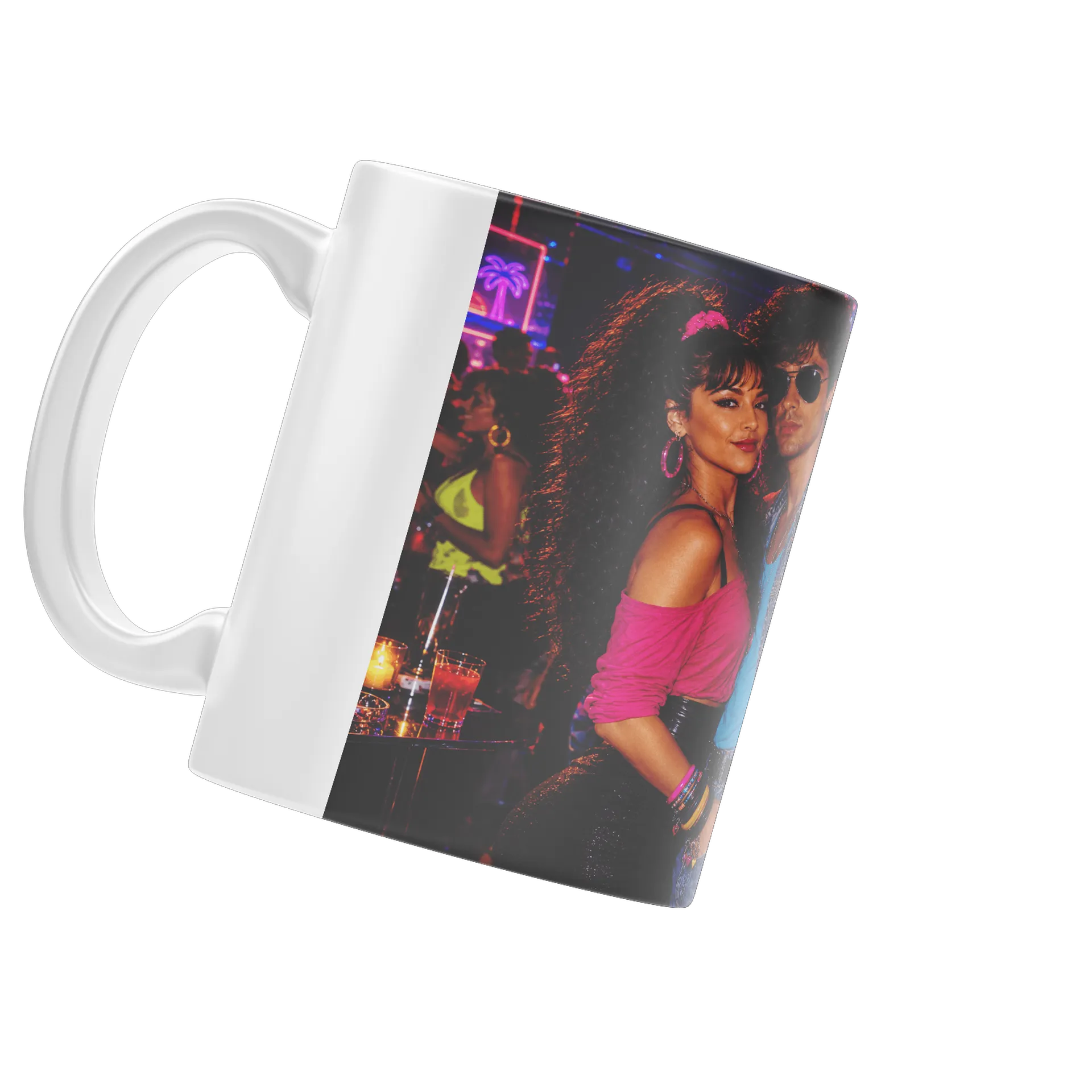 Caneca Personalizada Cartoon Neon Night 325ml - Imagem 3