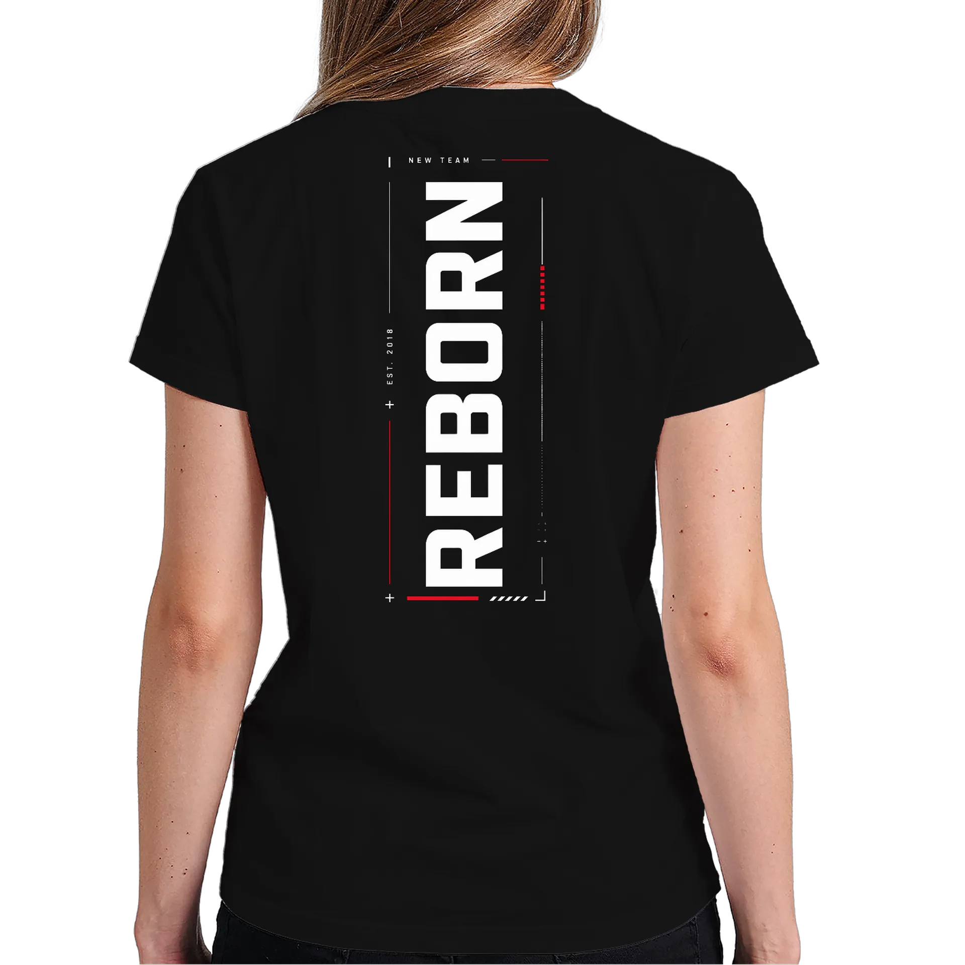 Camiseta Estampa New Team 100% Algodão Unissex Preto de New Team GG — imagem 5 de 6