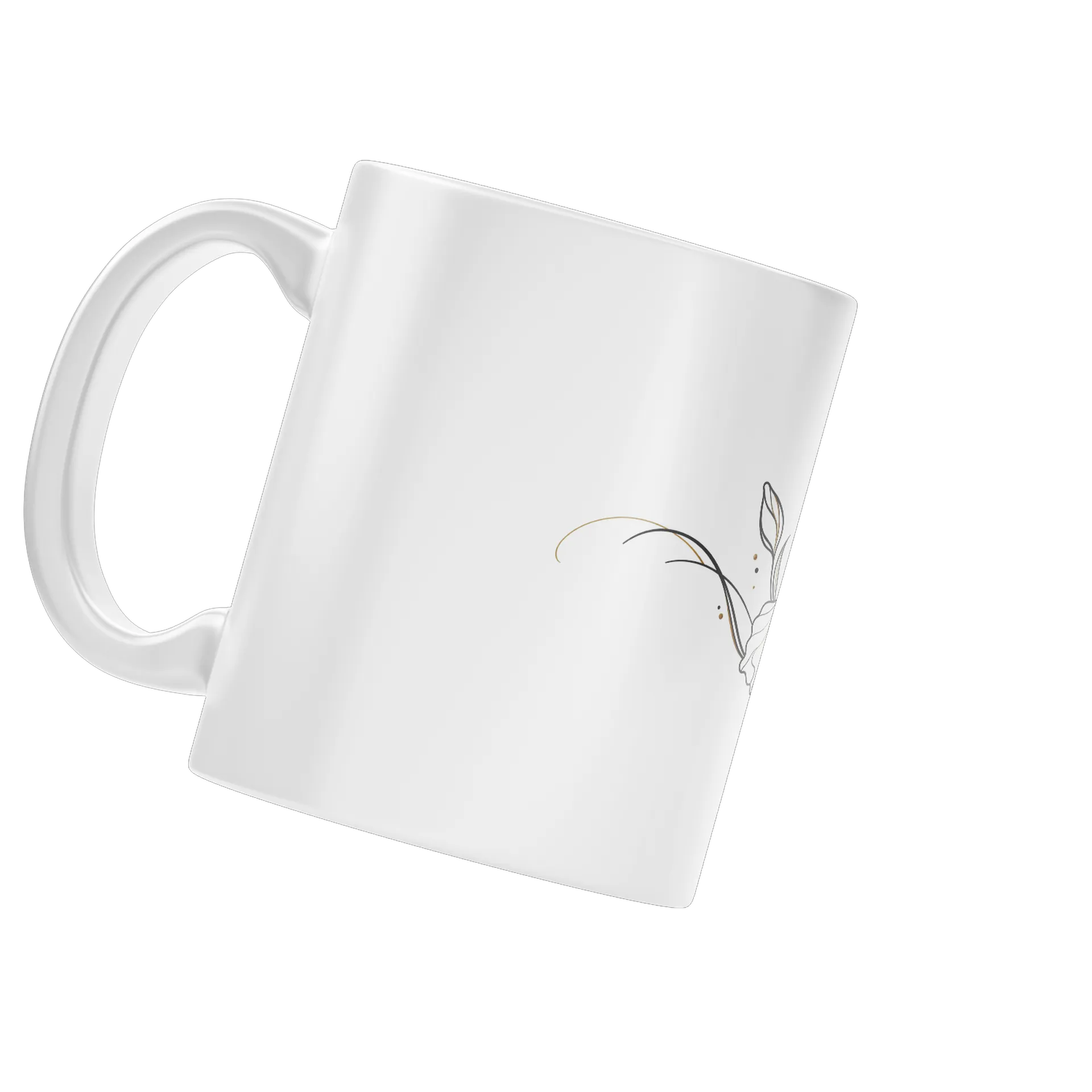 Caneca Íris Floral — Miguel Studio. de MiguelStudio — imagem 3 de 4