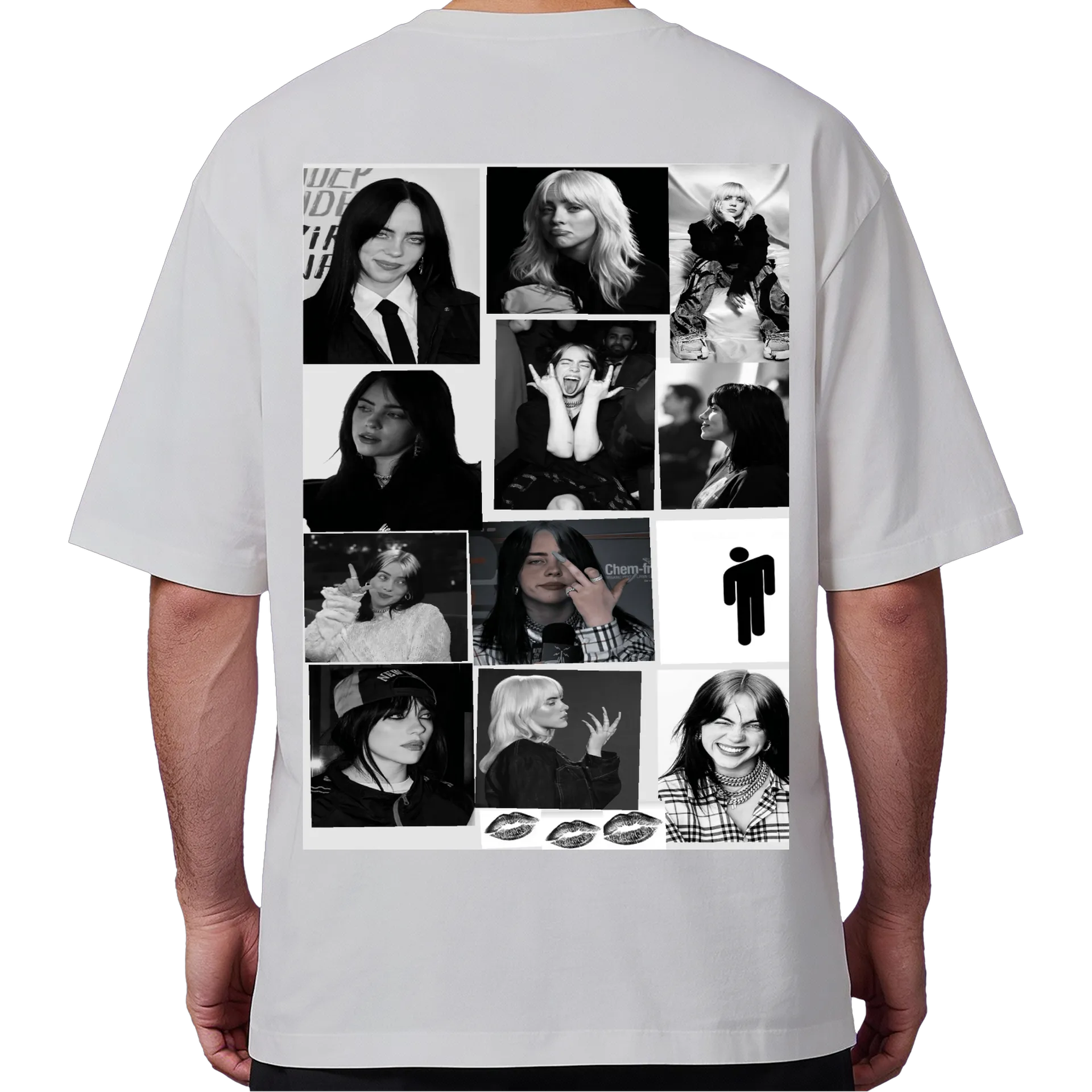 Camiseta Oversized Estampa Gato Astronauta Preto 100% de Morpheus_ofc — imagem 6 de 6