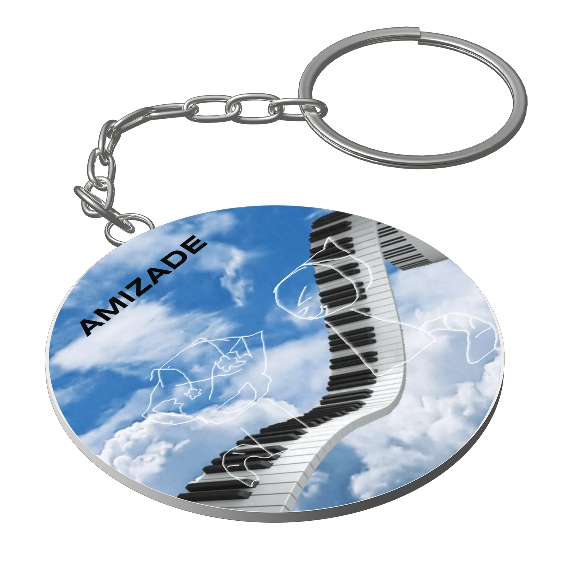 Chaveiro - amizade - Imagem 1