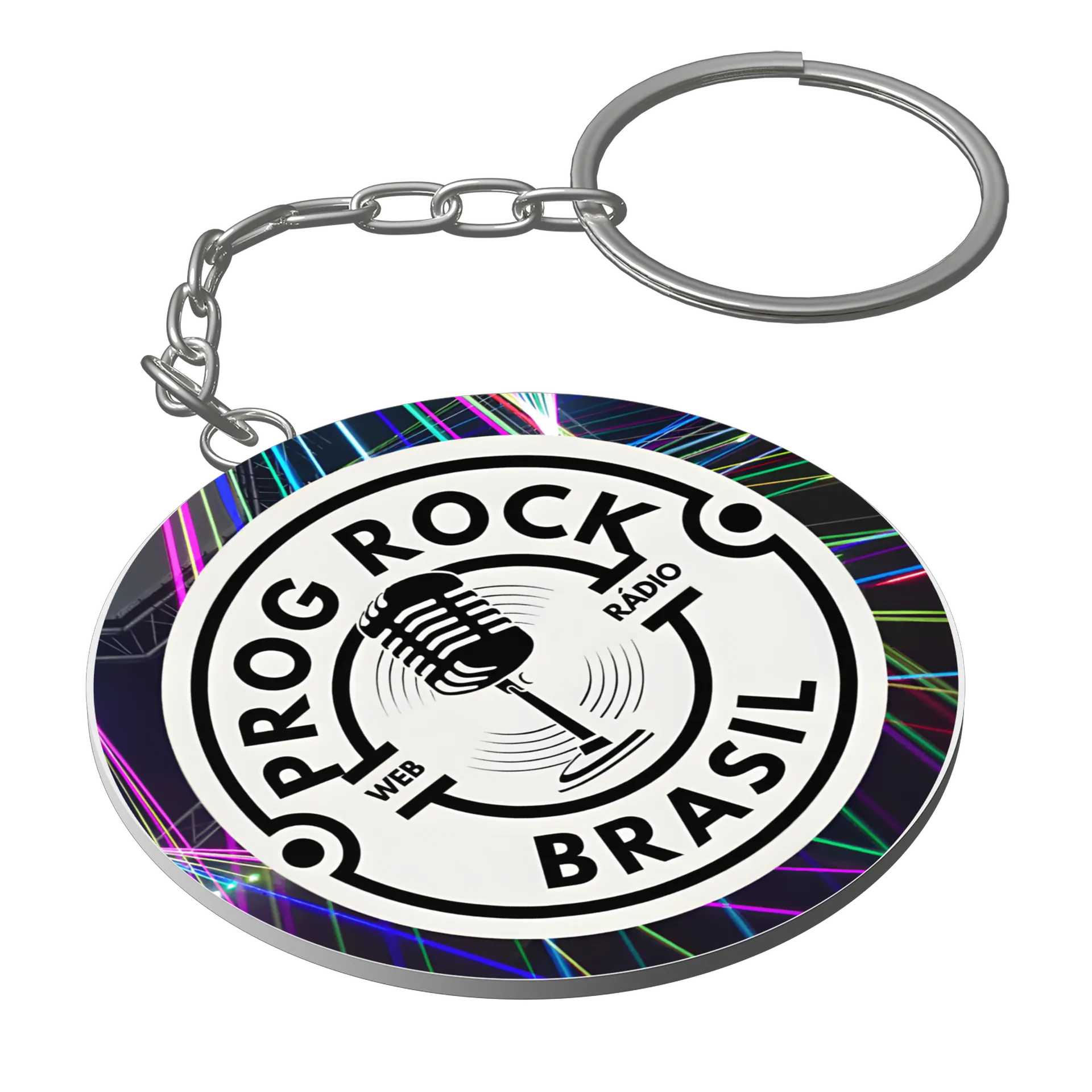 Chaveiro personalizado prog rock Brasil de RUN ROCK MUSIC — imagem 1 de 3