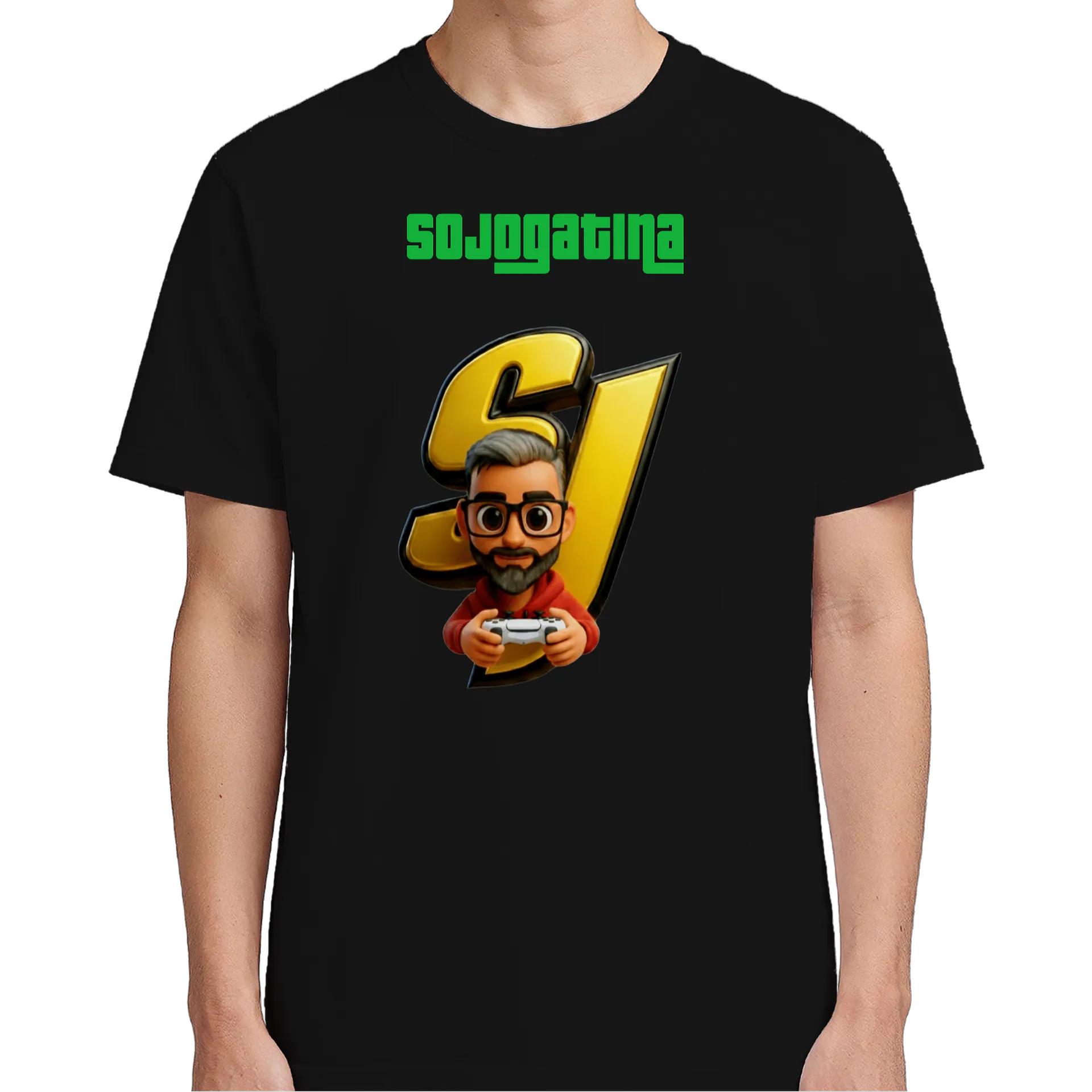 Camiseta personalizada de SoJogatina  — imagem 4 de 6