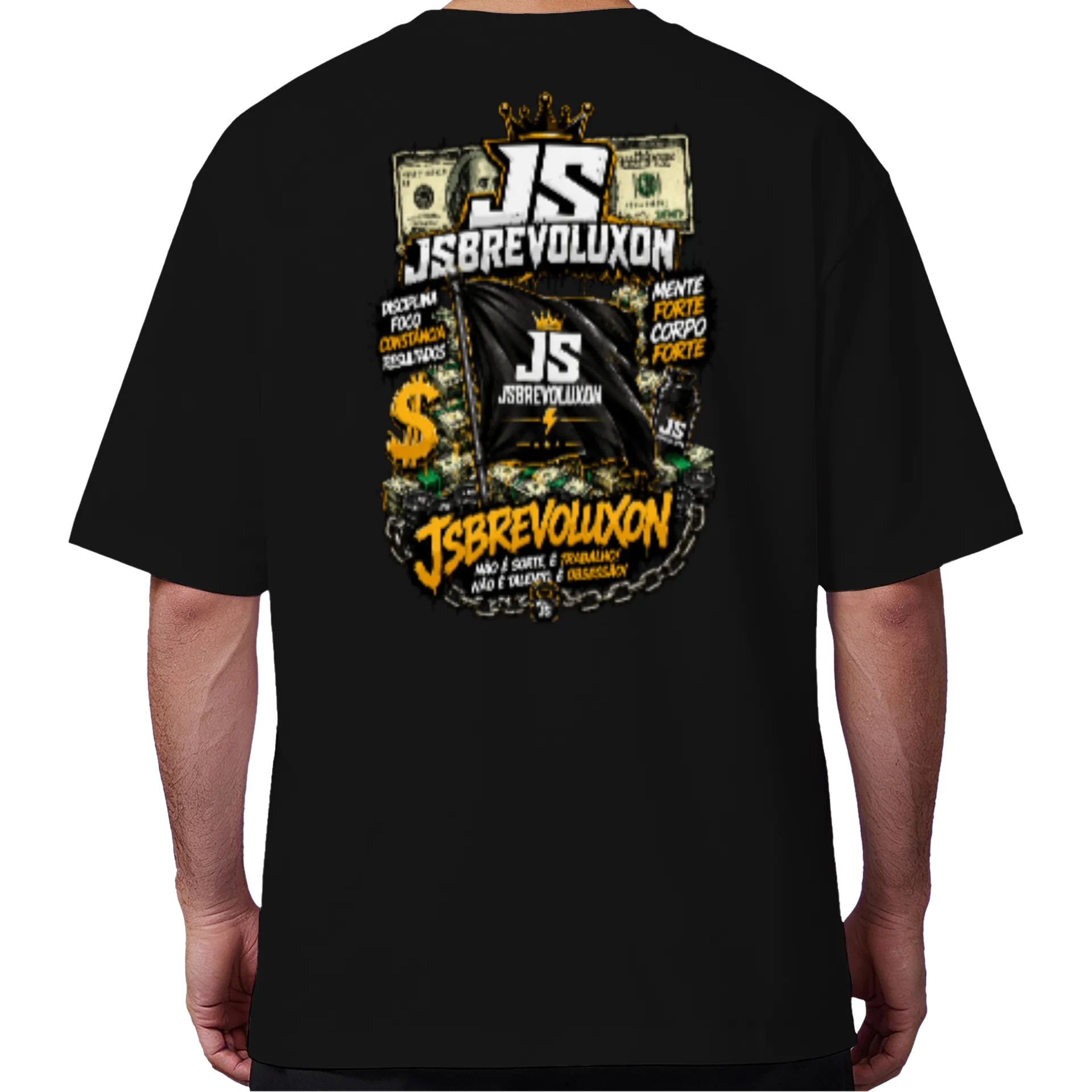Camiseta Oversized jsbrevoluxon - Imagem 6