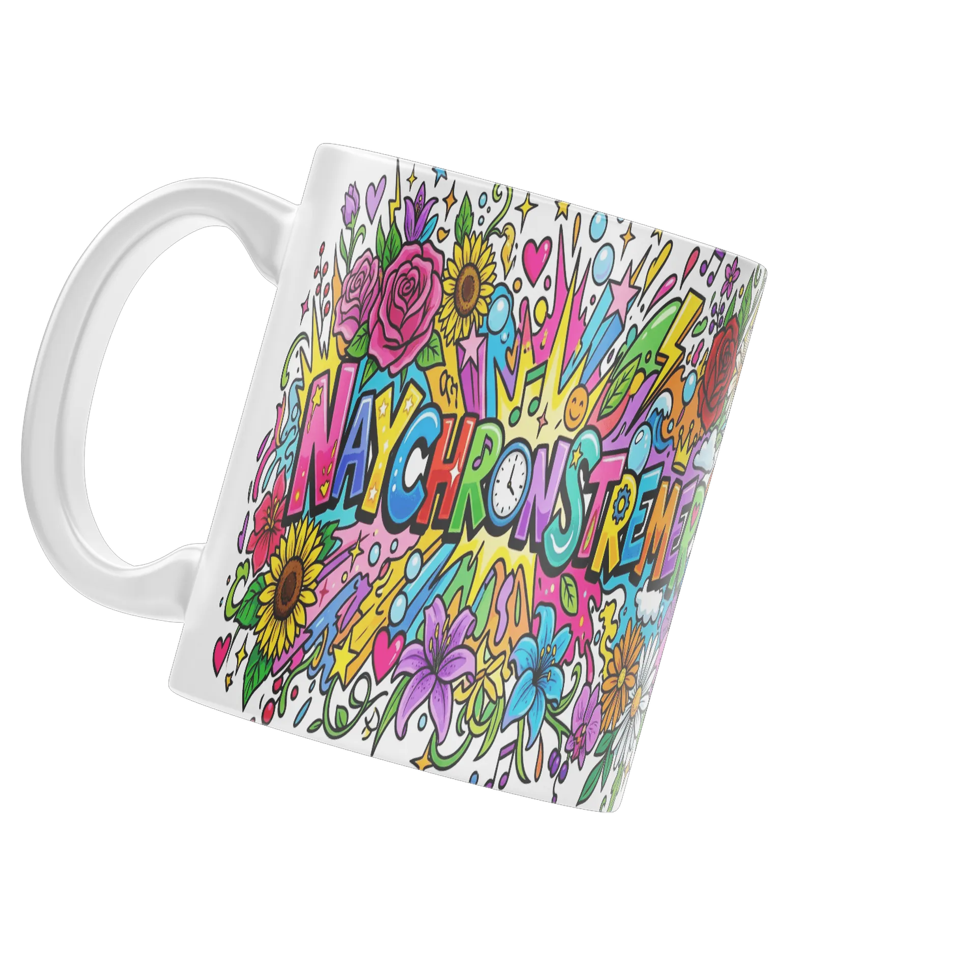 Caneca Estampa Tipográfica Nay Chon Streamers 325ml - Imagem 3