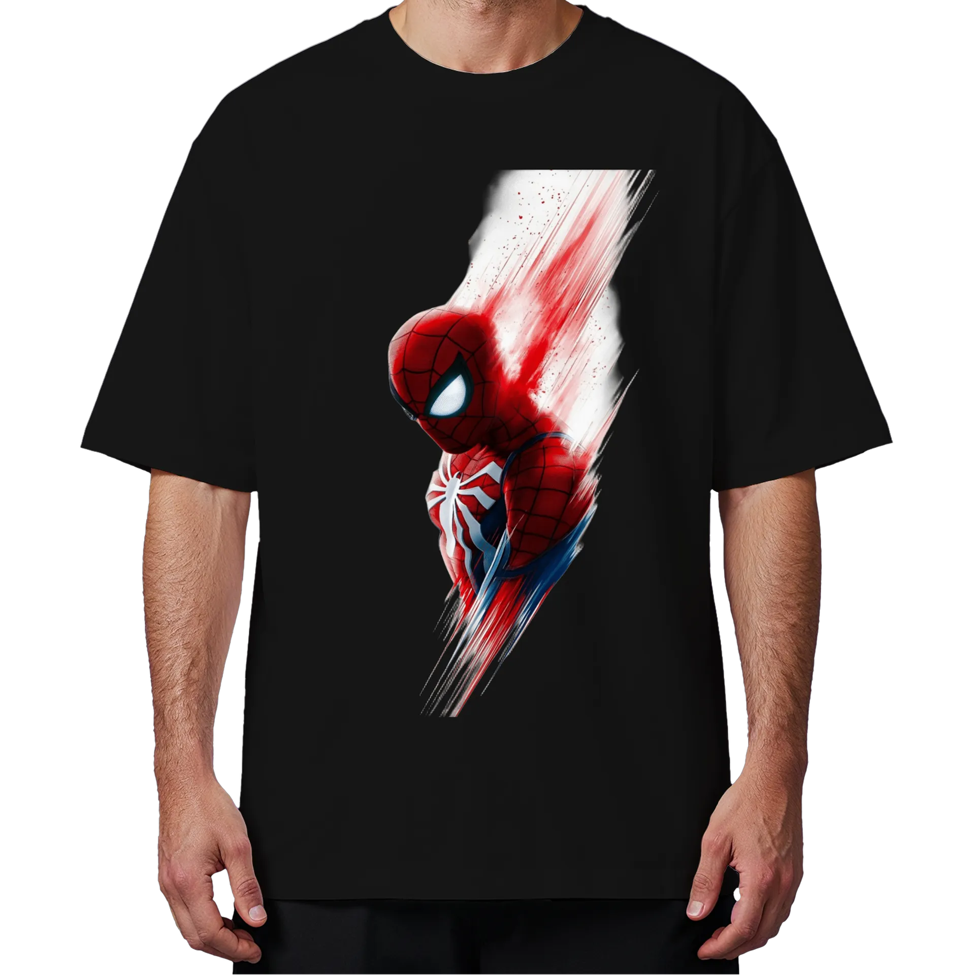 Camiseta Oversized Spider Man 100% Algodão - Imagem 4