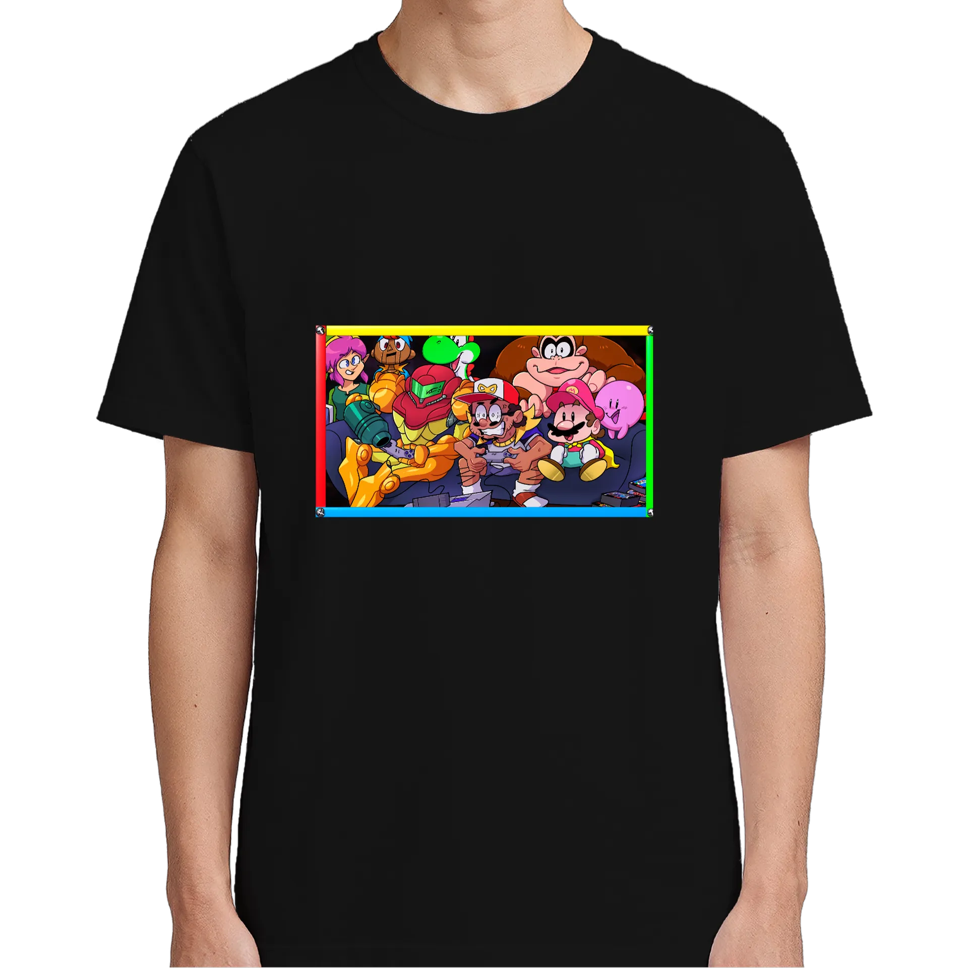 Camiseta Jogando SNES - Imagem 5