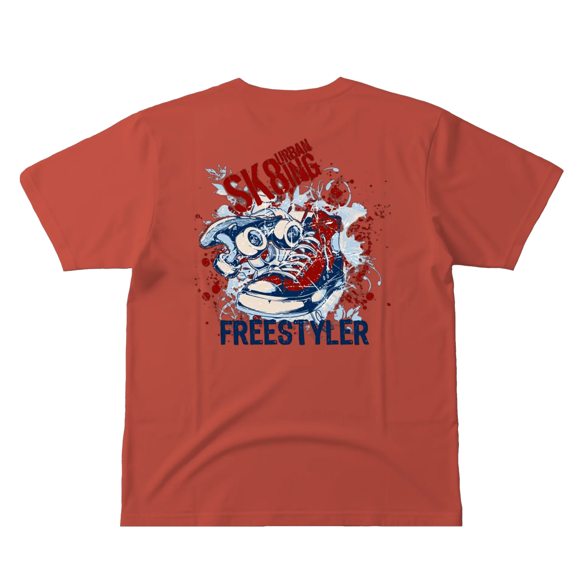 Camiseta Estampa Patins Freestyler 100% Algodão - Imagem 3