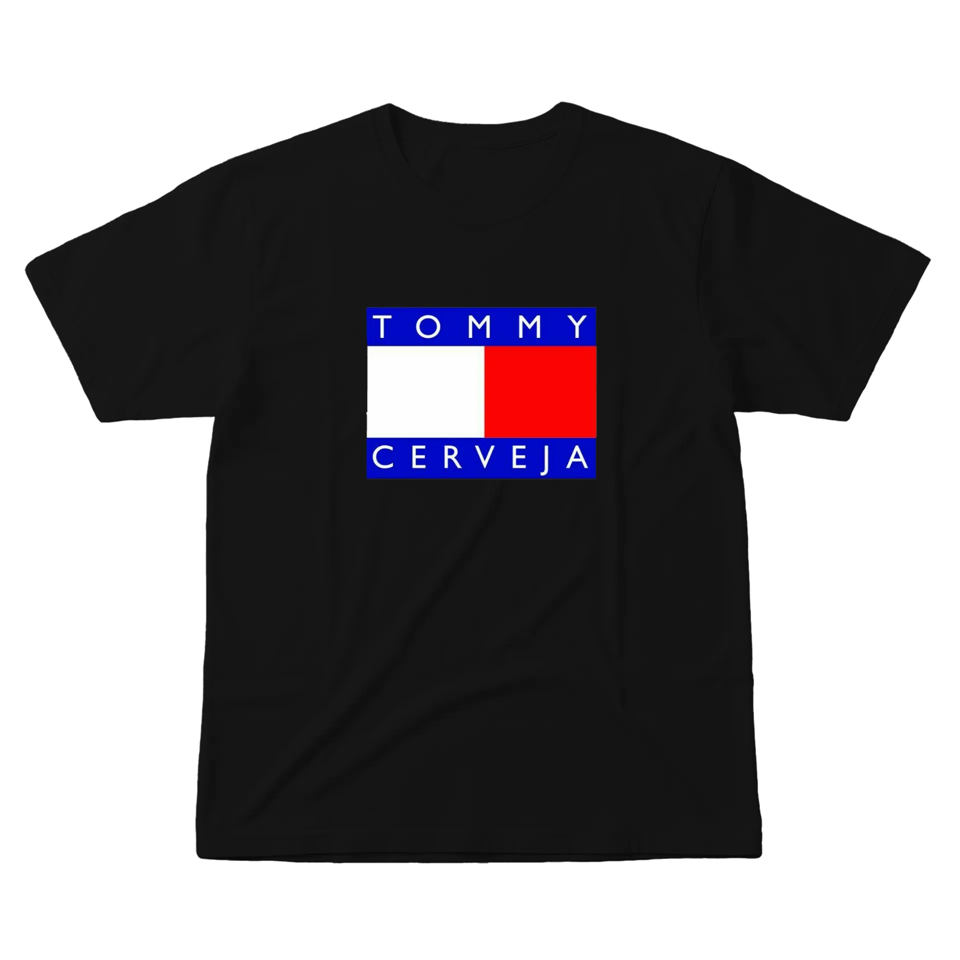 Camiseta Estampa Logotipo Cerveja 100% Algodão - Imagem 1