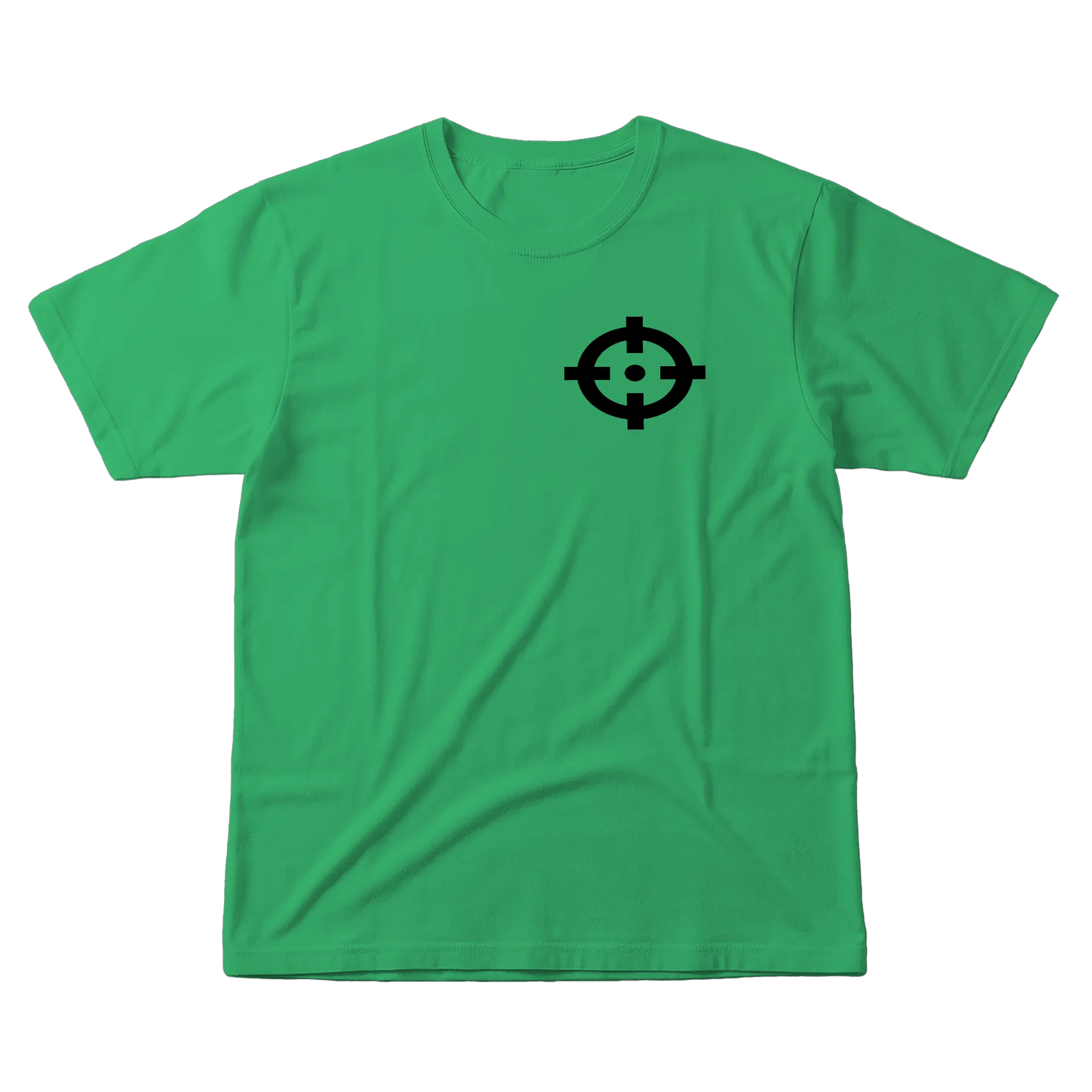 Camiseta Estampa Headshot 100% Algodão Branco e Verde de Luanxl7