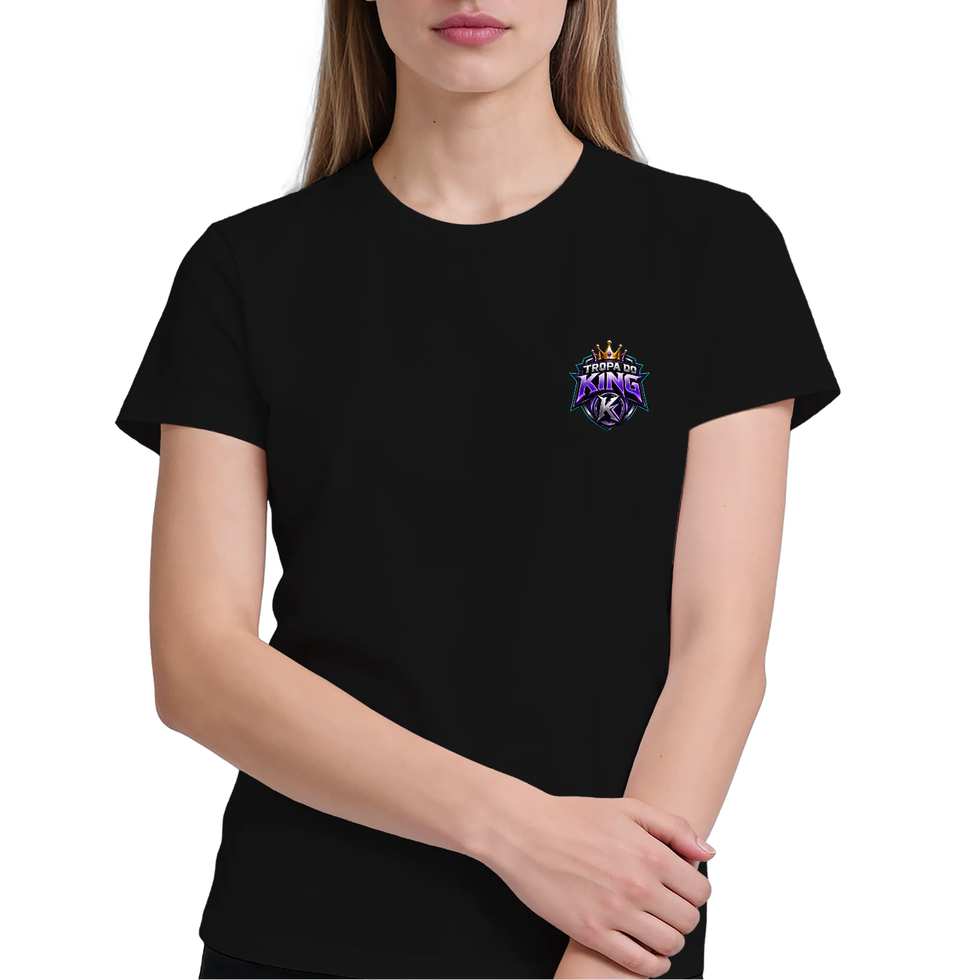 Camiseta Oficial Tropa Do King — Edição Coroa Real de KingZolla — imagem 3 de 6