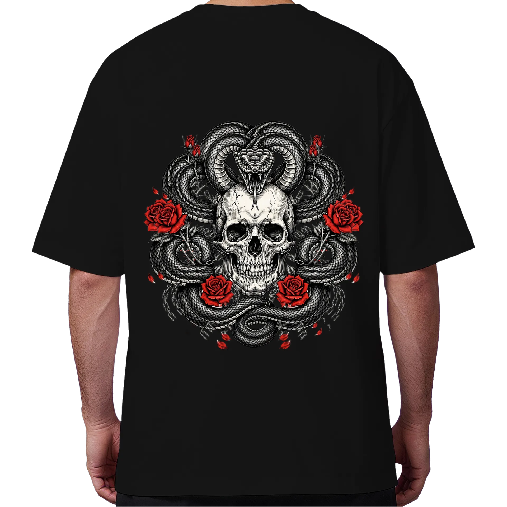 Camiseta Oversized caveira  - Imagem 6