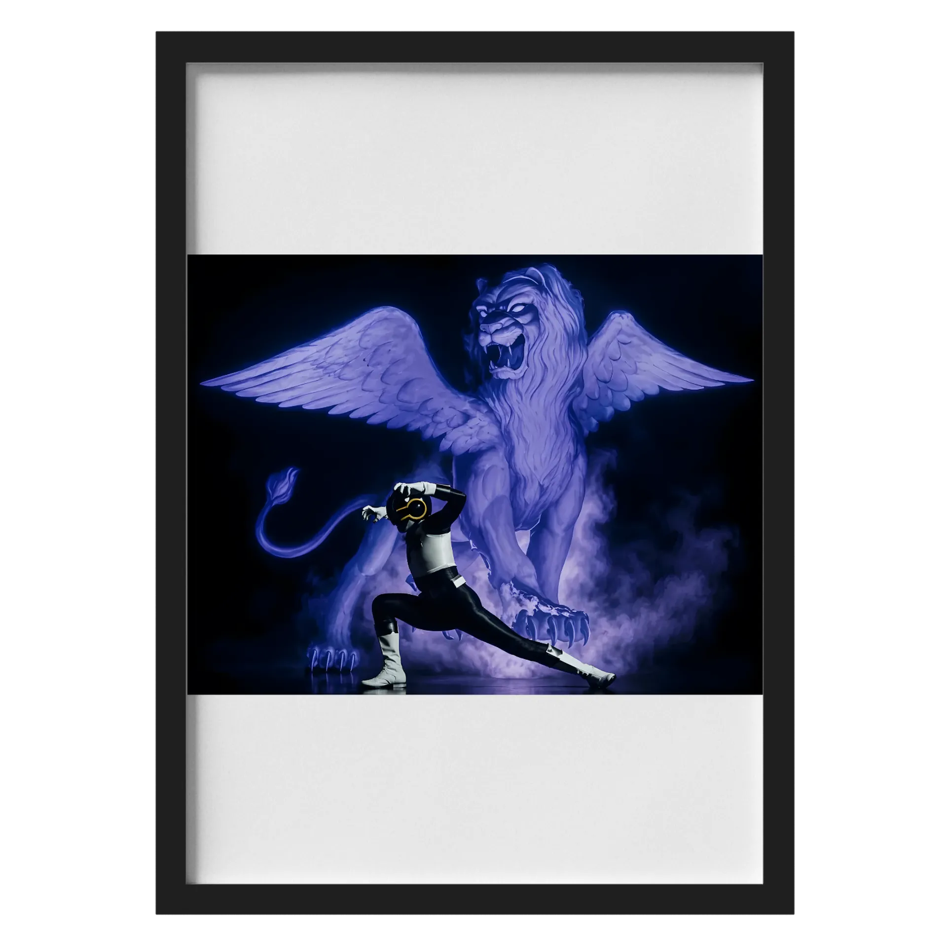 Quadro A3 Com Vidro - Change Griffon de Welington — imagem 1 de 3