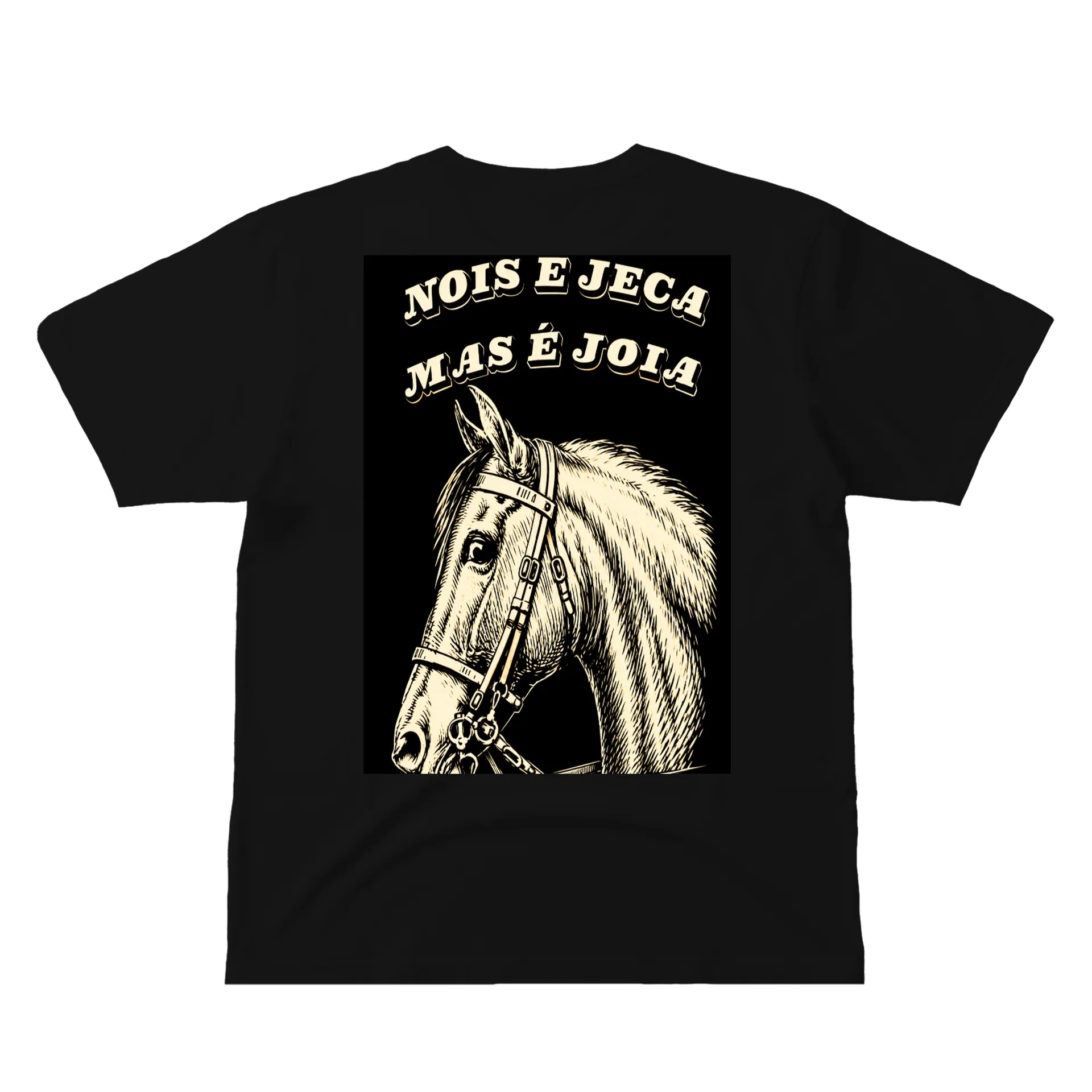 Camiseta personalizada nois é jeca  mais  e joia  de telefonemoveljp — imagem 2 de 6