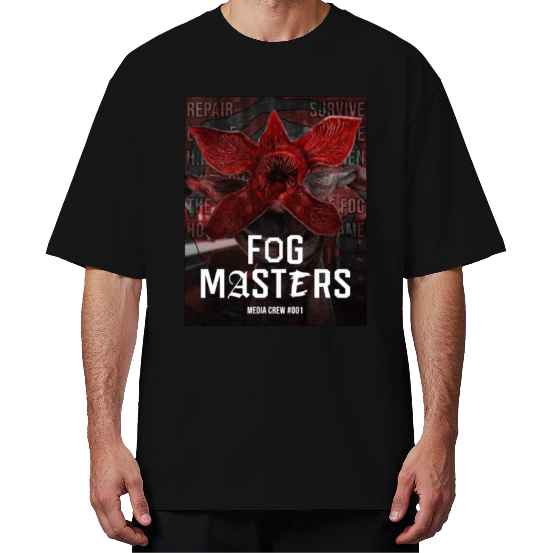 Camiseta Oversized Fog Masters Media Crew - Imagem 4