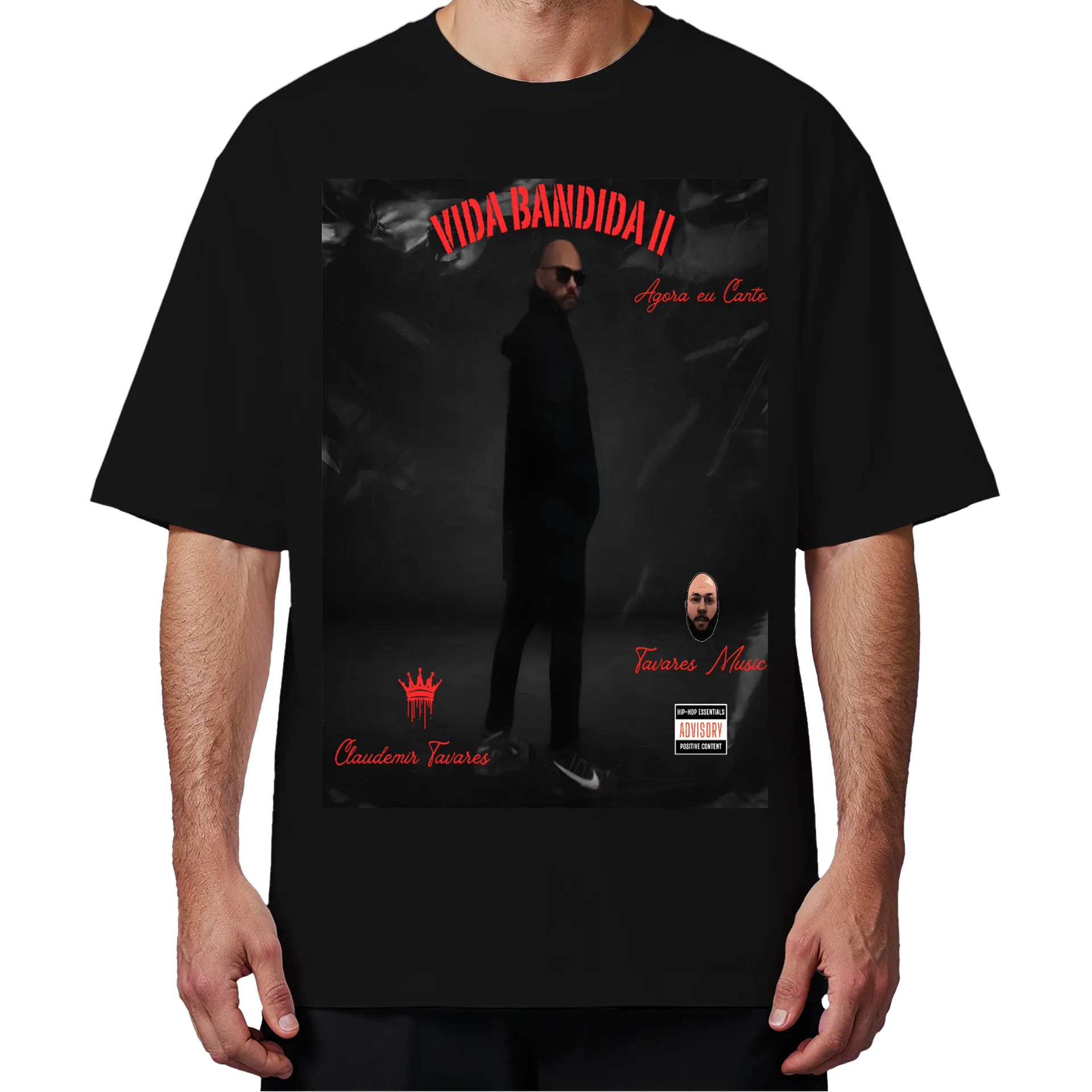 Camiseta Oversized de CLAUDEMIR TAVARES — imagem 4 de 6