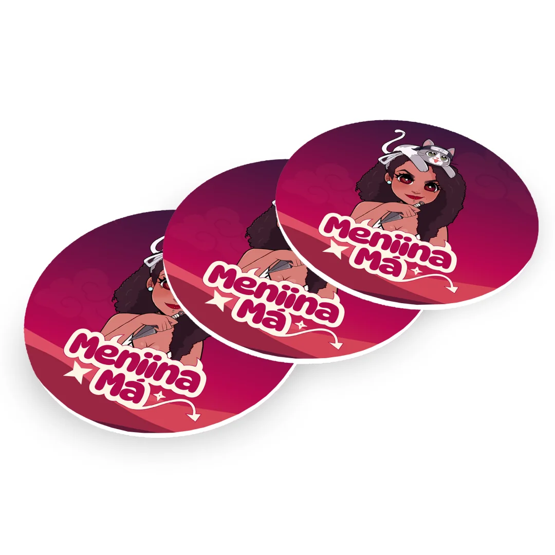 Porta-copos personalizado de Gabriela Amorim 