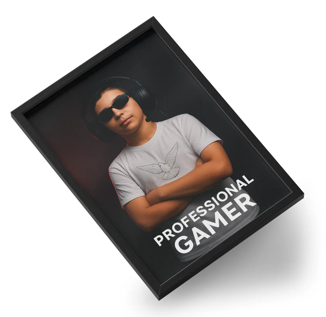 Quadro A3 personalizado de peter_gamer_oficial