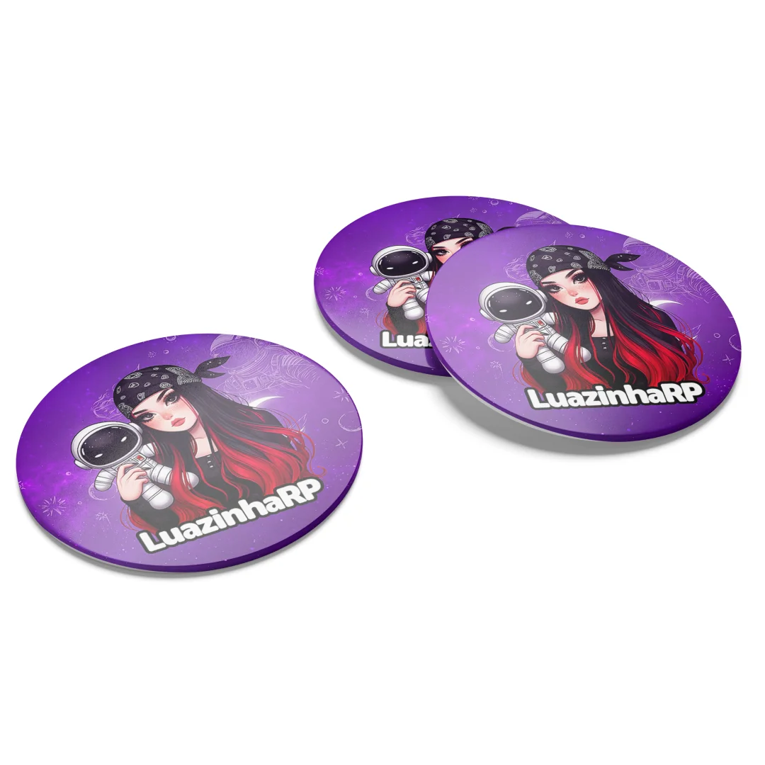 Porta-copos personalizado de Luazinharp