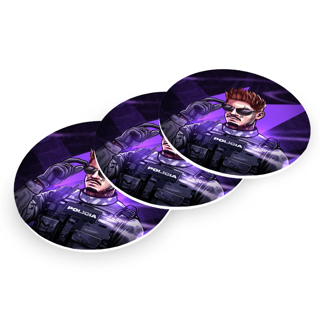 Porta-copos personalizado