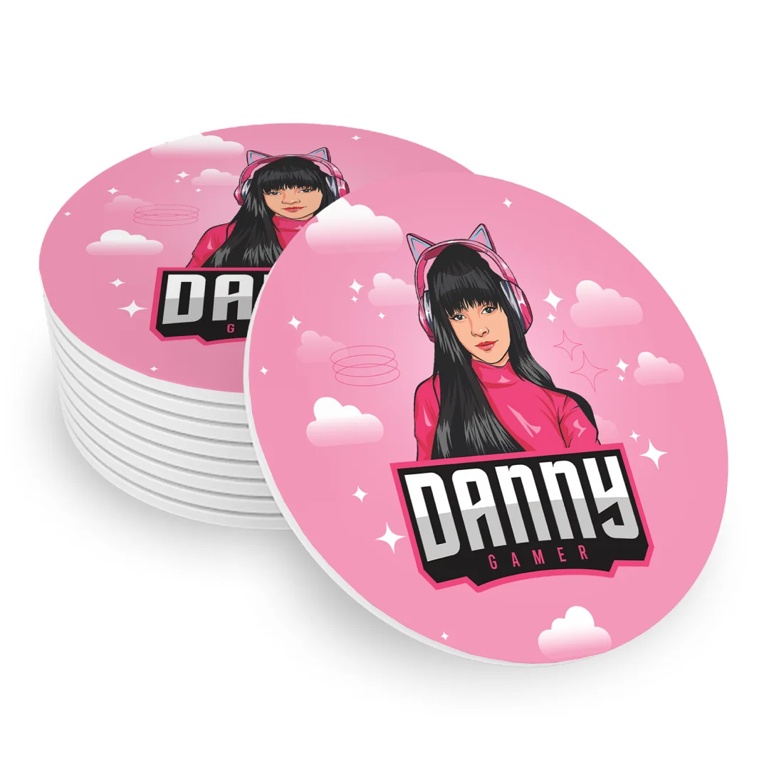 Porta-copos personalizado de Danny Gamer