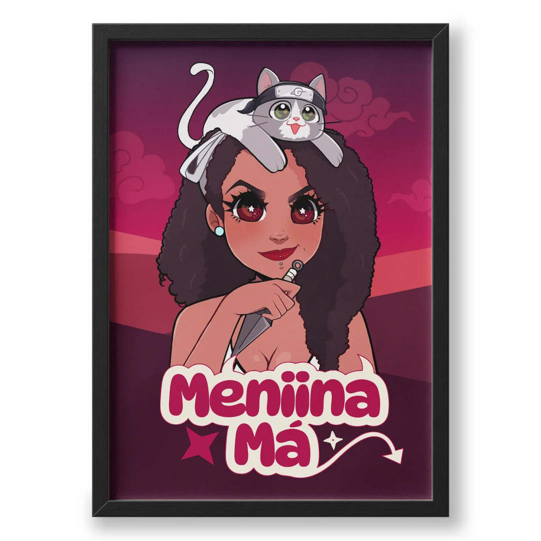 Quadro A3 personalizado de Gabriela Amorim 