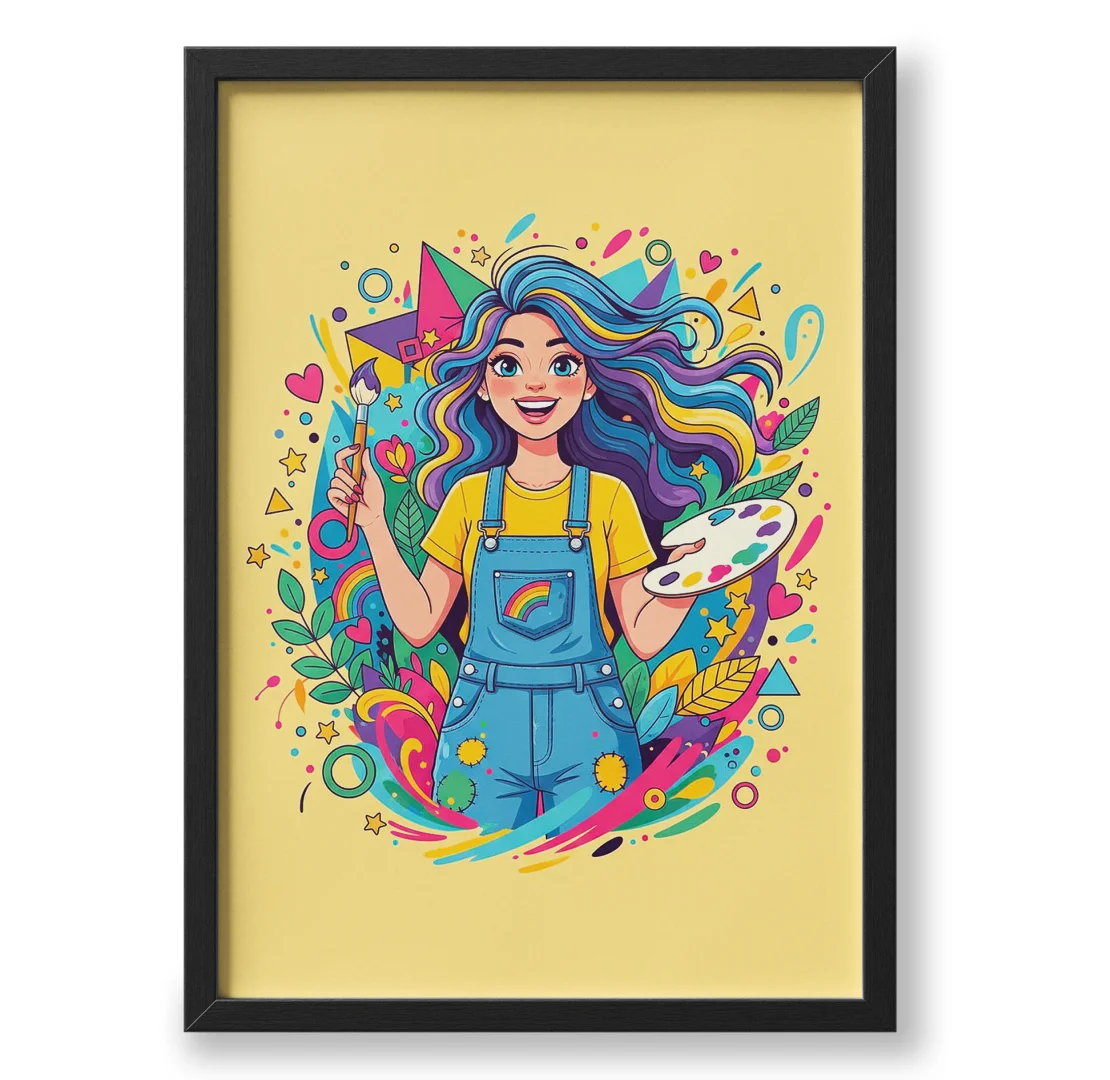 Quadro A3 personalizado de stilergrr
