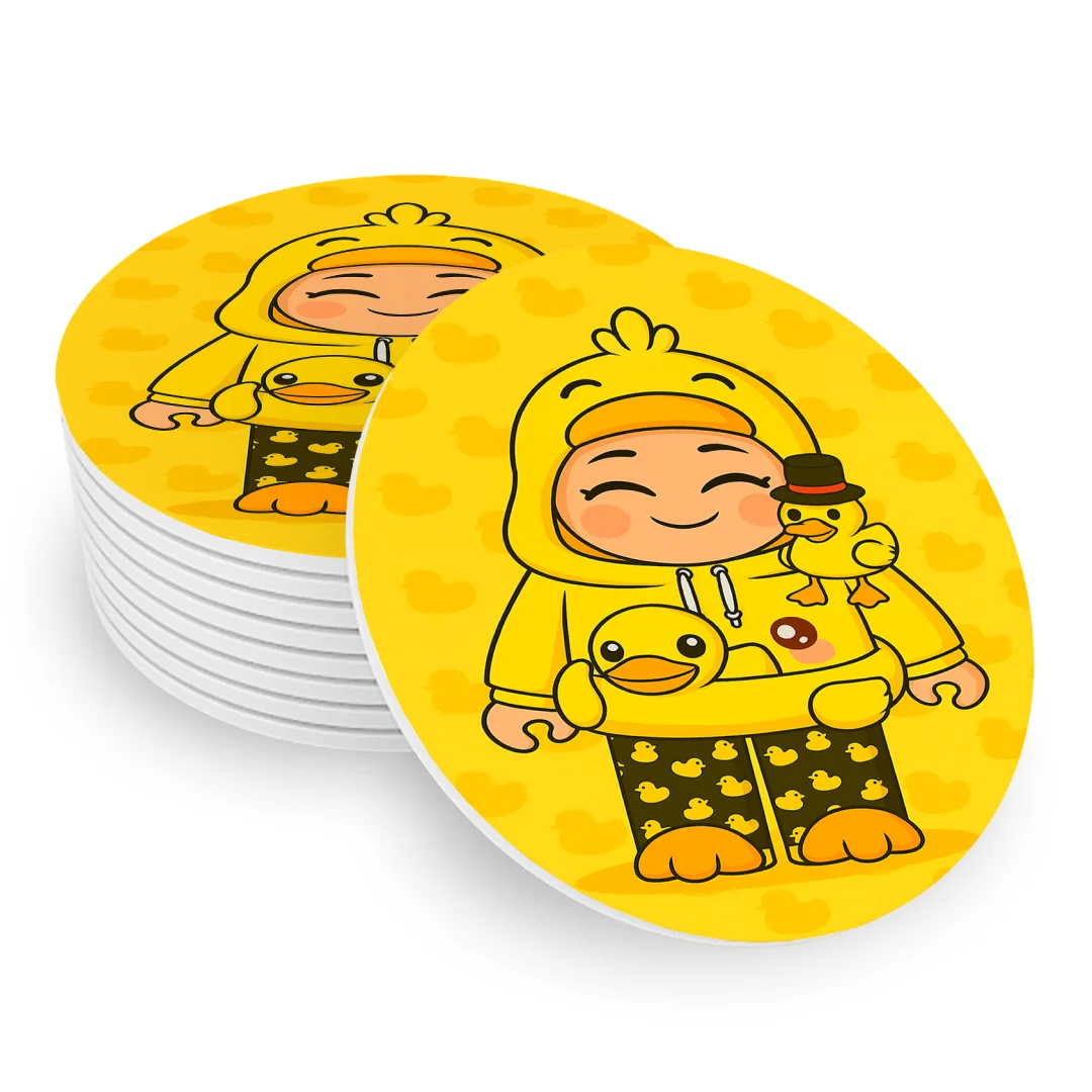 Porta-copos personalizado de oduckbloxy