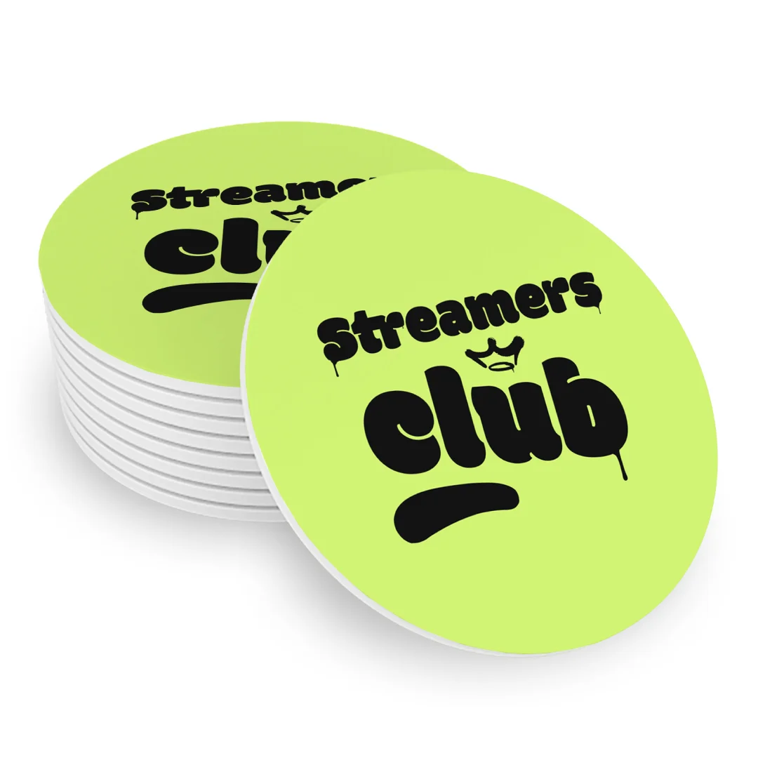 Porta-copos personalizado de Streamers Club