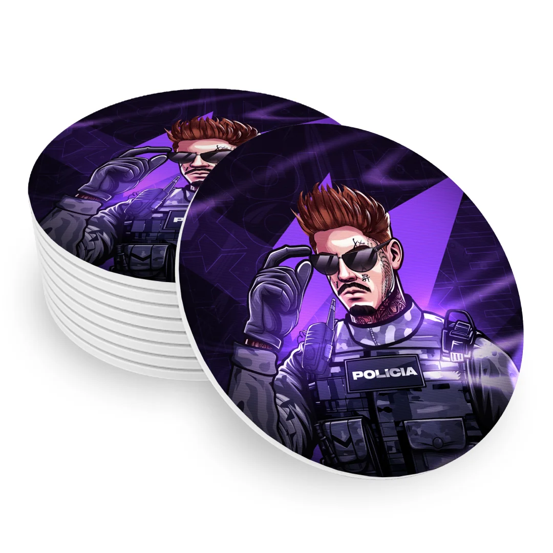 Porta-copos personalizado