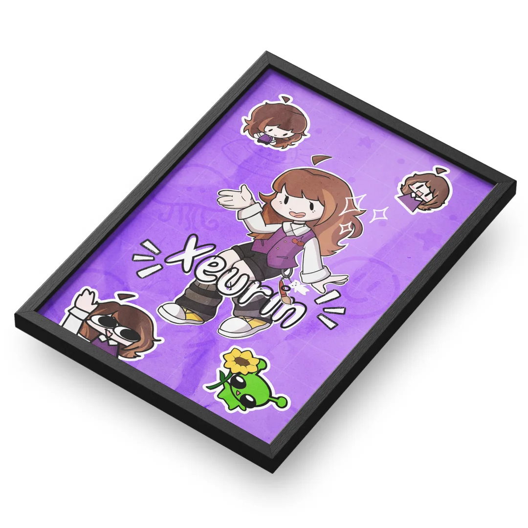 Quadro A3 personalizado de Xeurin