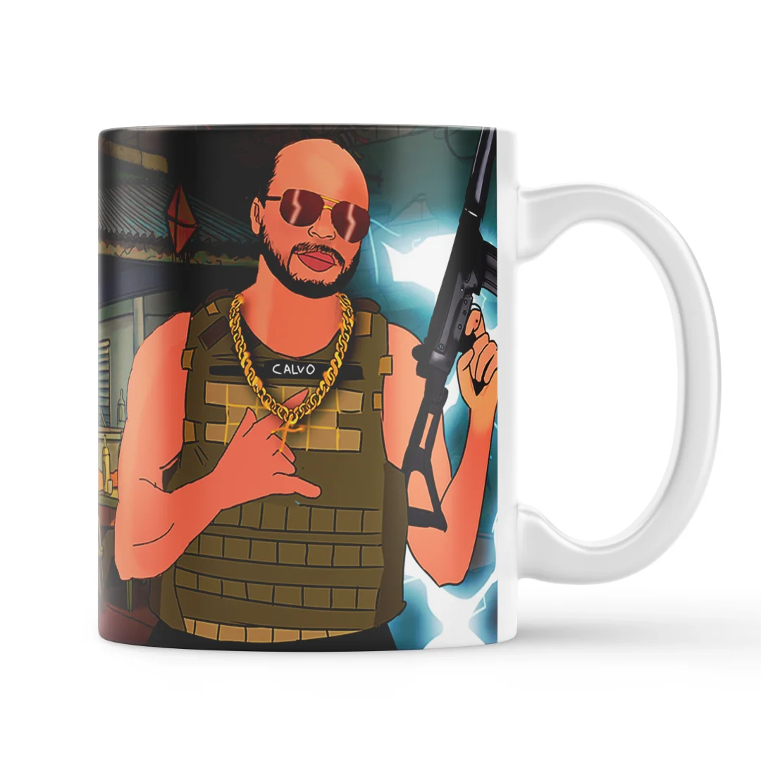 Caneca Personalizada de Calvo
