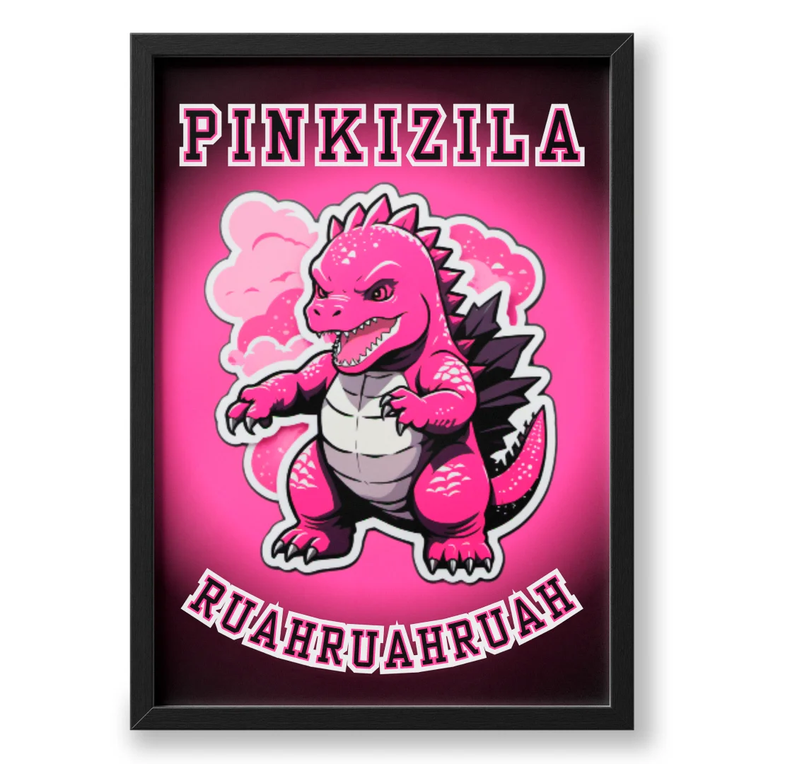 Quadro A3 personalizado de pinkizila