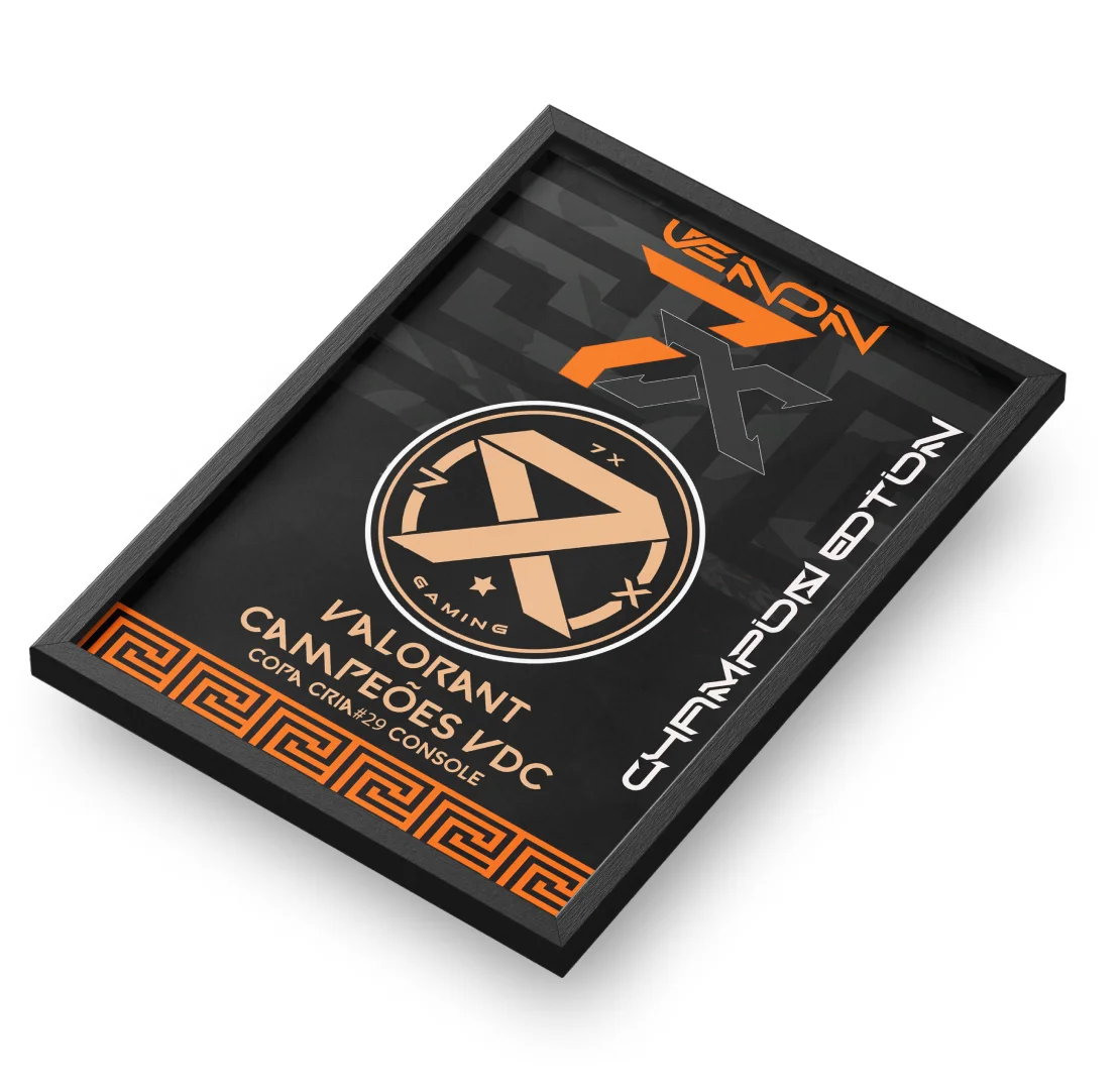 Quadro A3 personalizado de venon7x